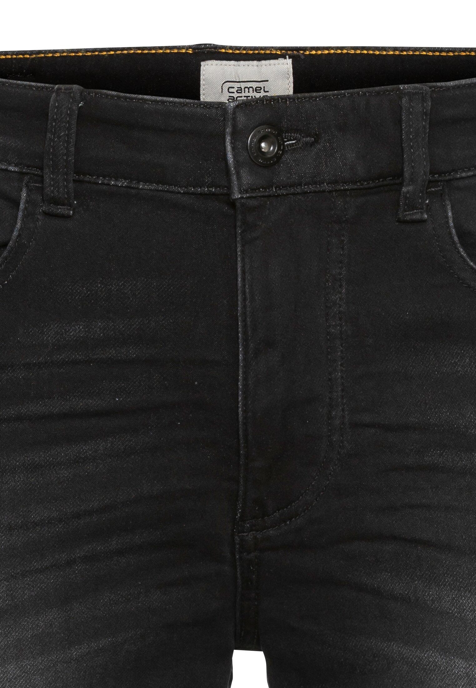 camel active Jeansshort met wash-look