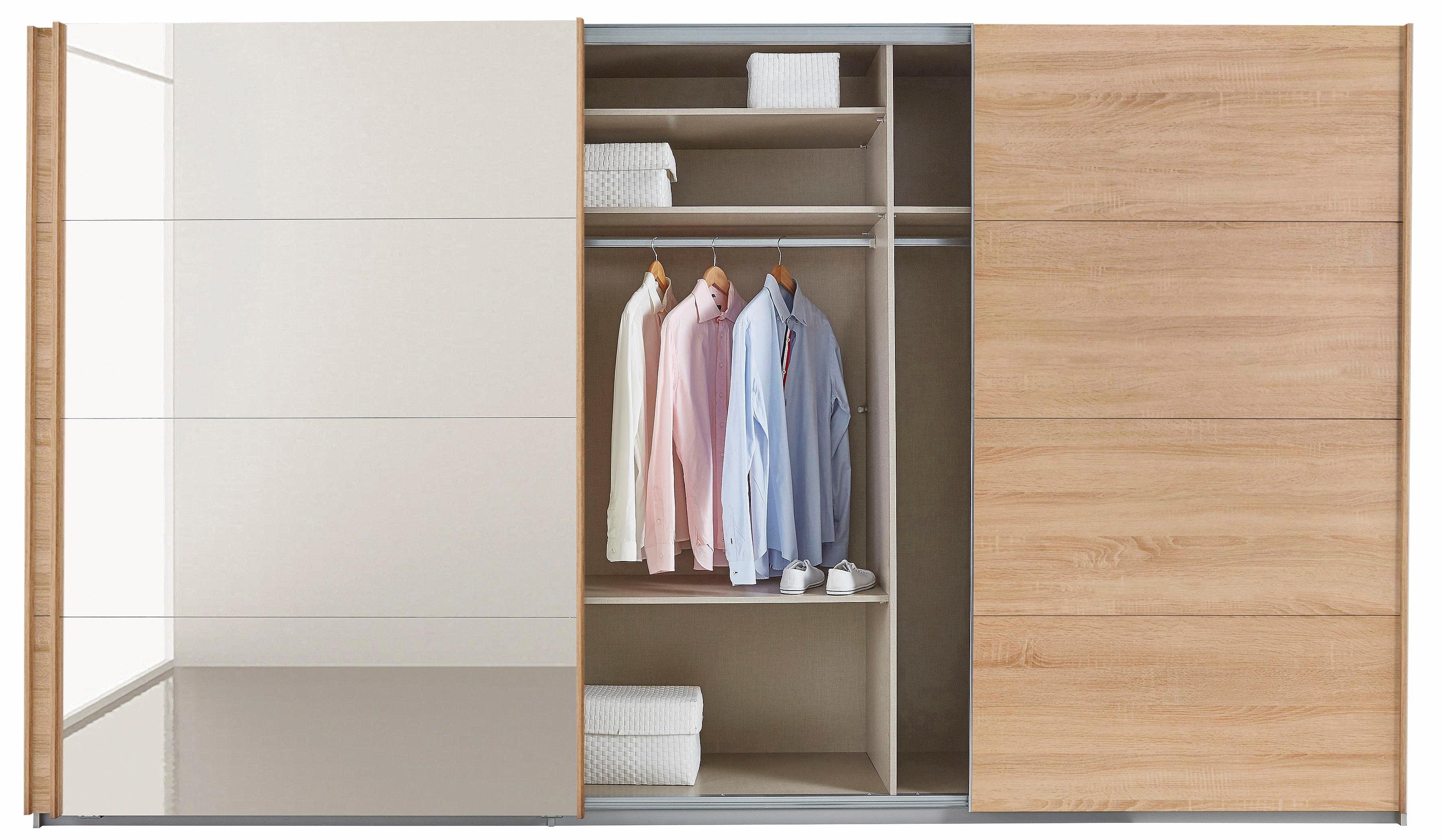 rauch Zweefdeurkast Kledingkast Kast Garderobe Slaapkamerkast TUBONA inclusief lade-inzet en extra legplanken made in germany