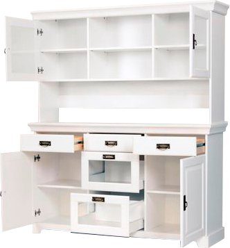 Home affaire Dressoir Rügen Commode van massief dennenhout, FSC®, breedte 145 of 180 cm