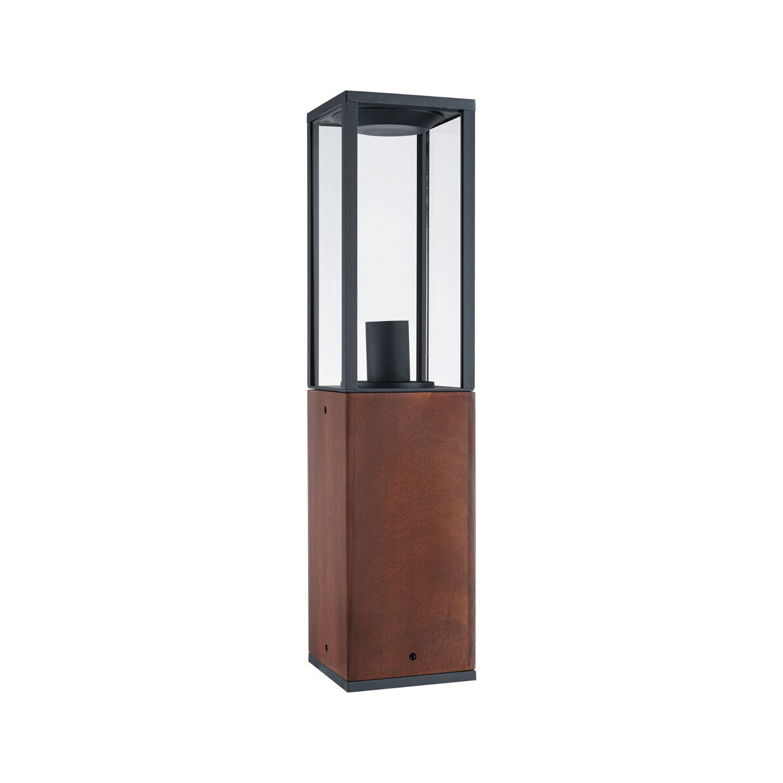 Paulmann Led-tuinlamp Lichtobject Timba IP44 vierkant 600mm max. 60W 230V E27 Hout (1 stuk)