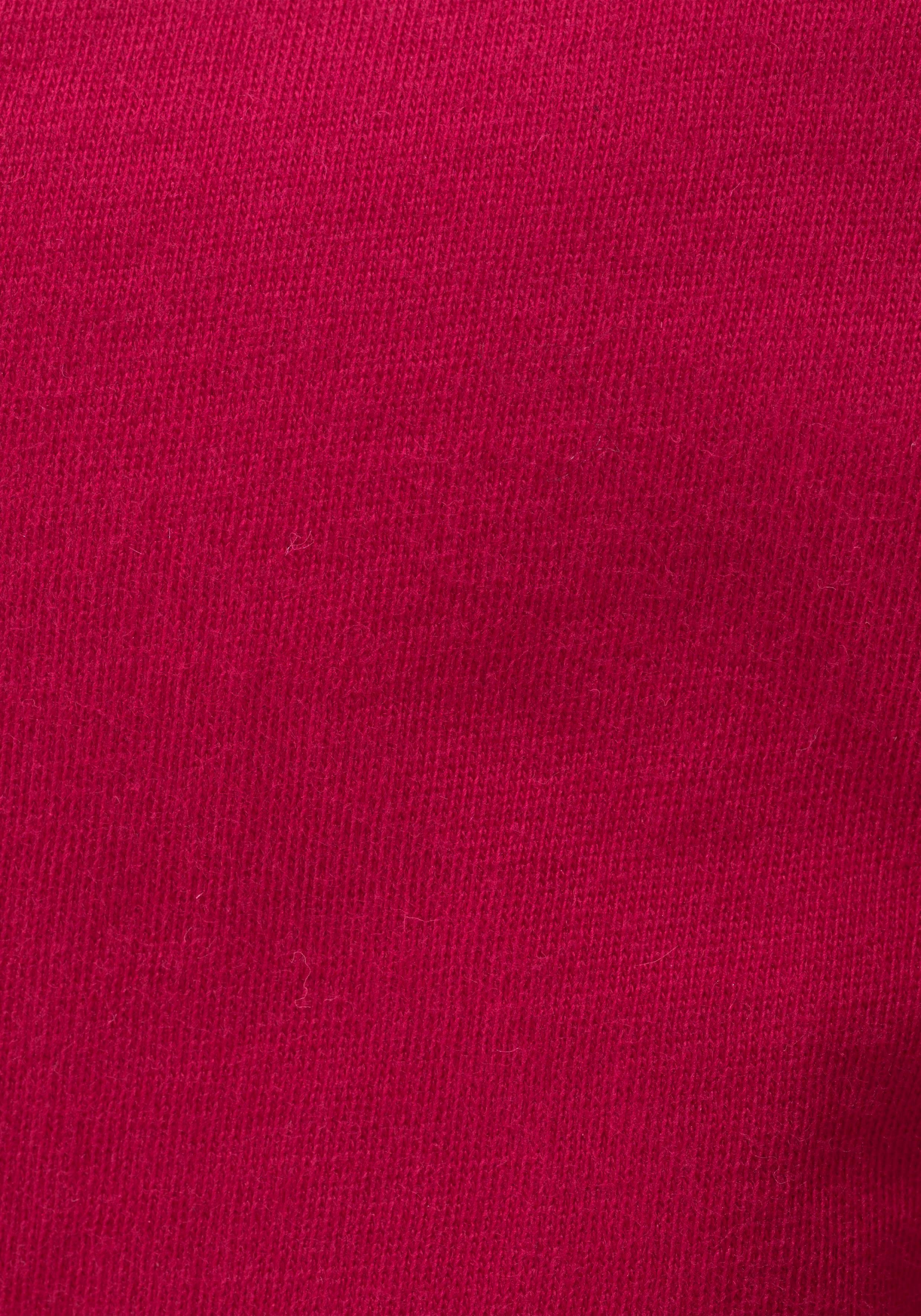 KIDSWORLD T-shirt Met eenhoorn-print en glinsterende effecten Korte mouwen, heuplange pasvorm, met stijlvolle print