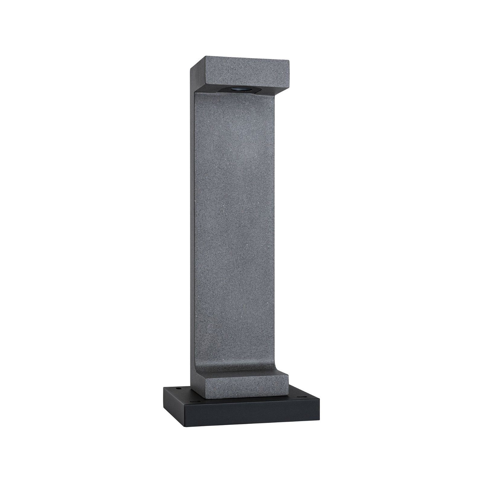 Paulmann Led-bolderlamp Concrea IP65 616mm 3000K 6,8W 200lm 230V zwarte zandsteen beton (1 stuk)