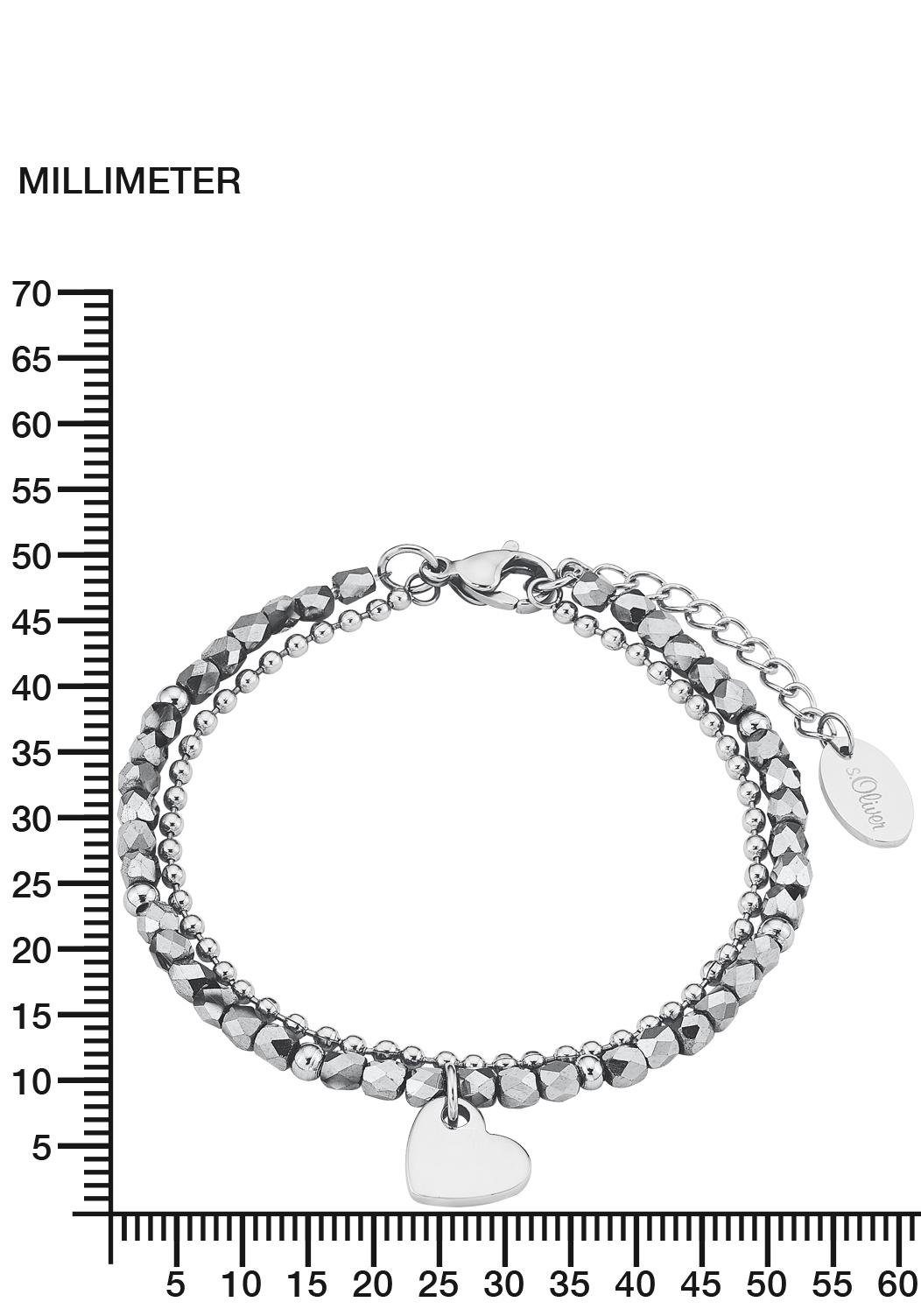 s.Oliver Armband Hart, 2018344