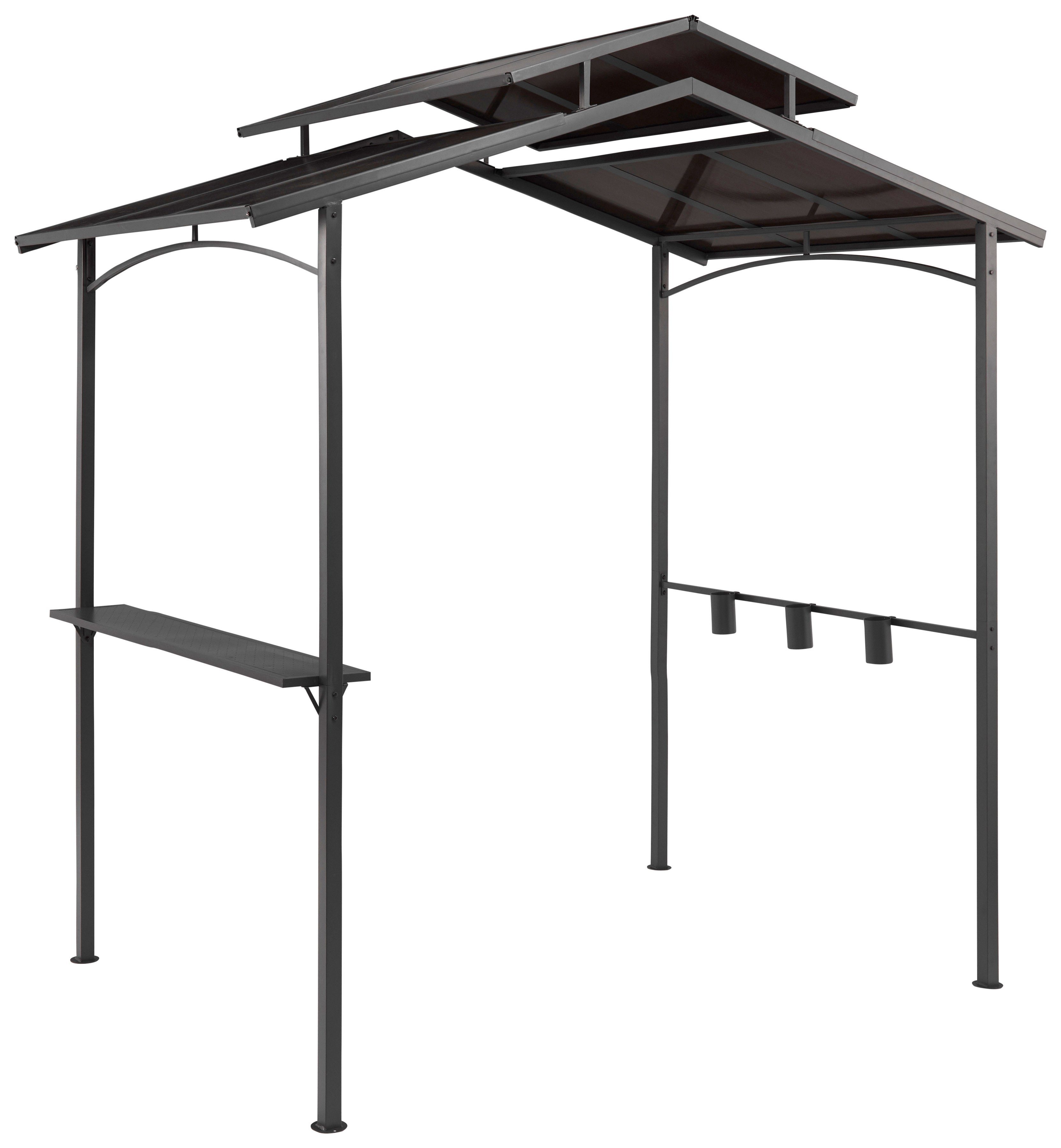 KONIFERA Barbecue-overkapping Manhatten Bxd: 240x150 cm