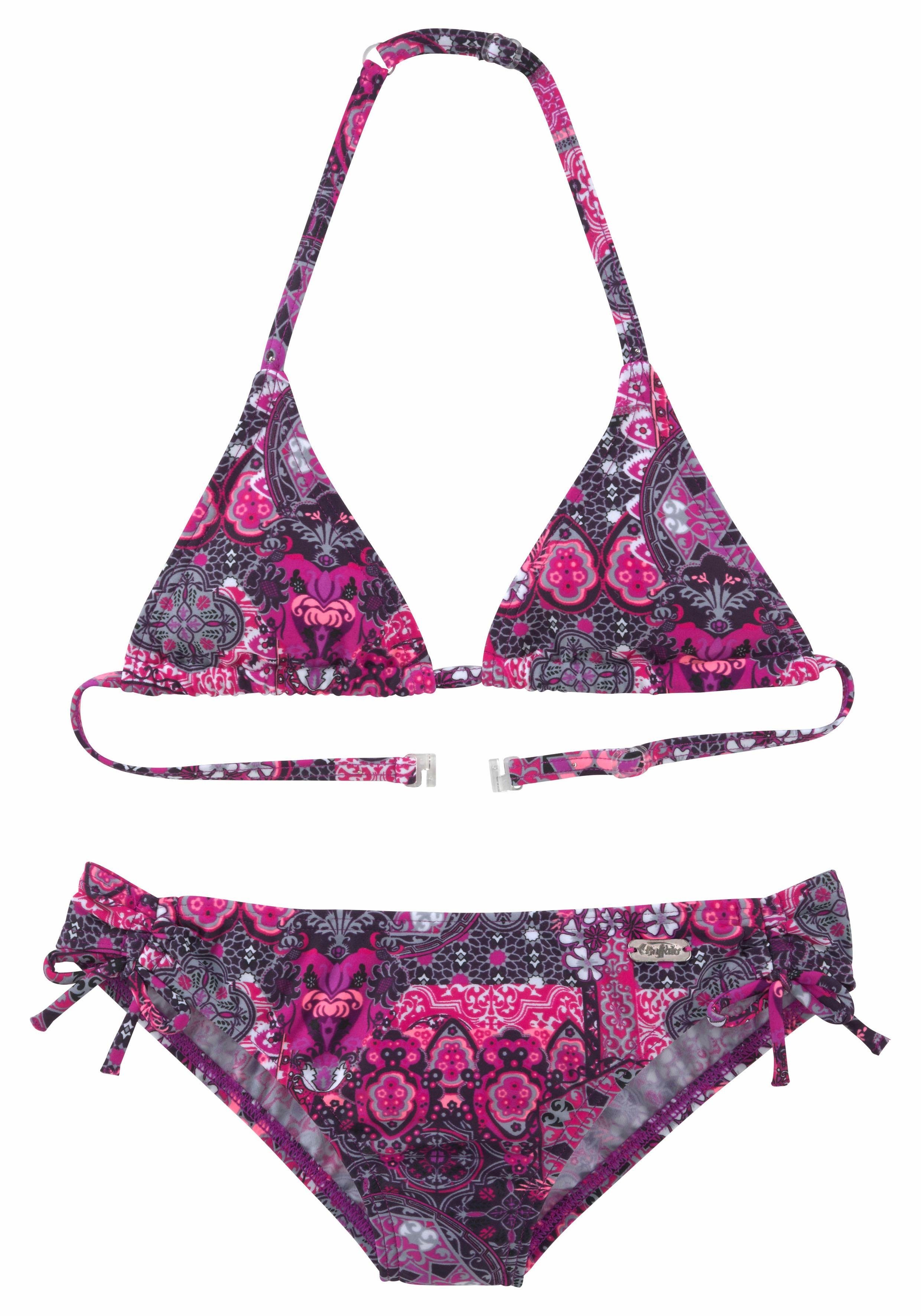 Buffalo Triangelbikini Shari Kids folklore-print