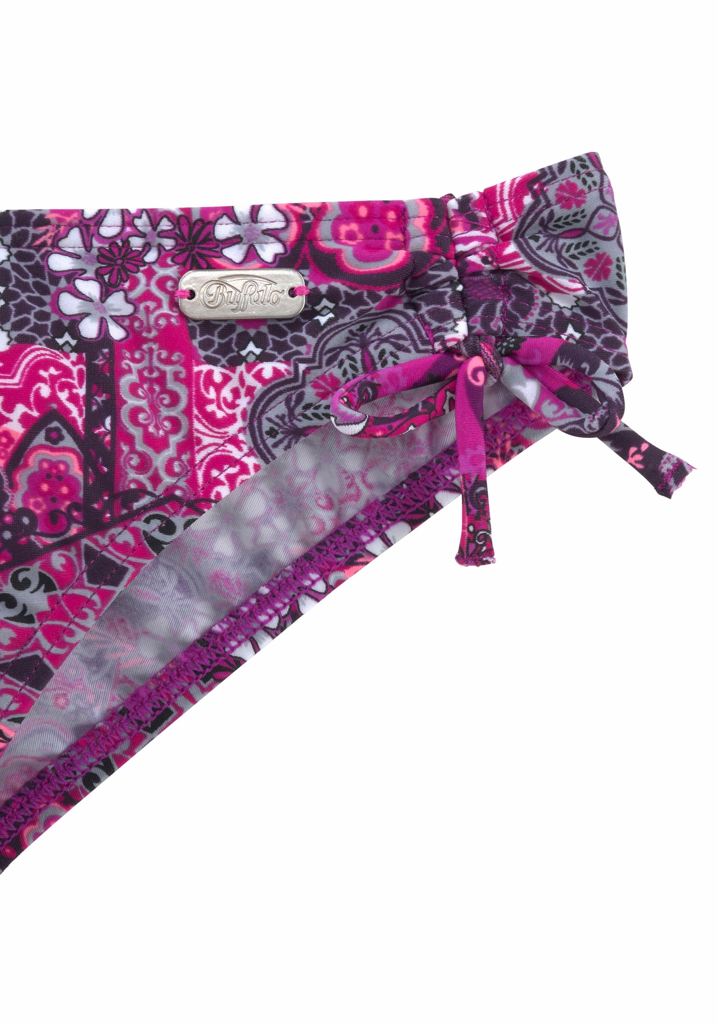 Buffalo Triangelbikini Shari Kids folklore-print