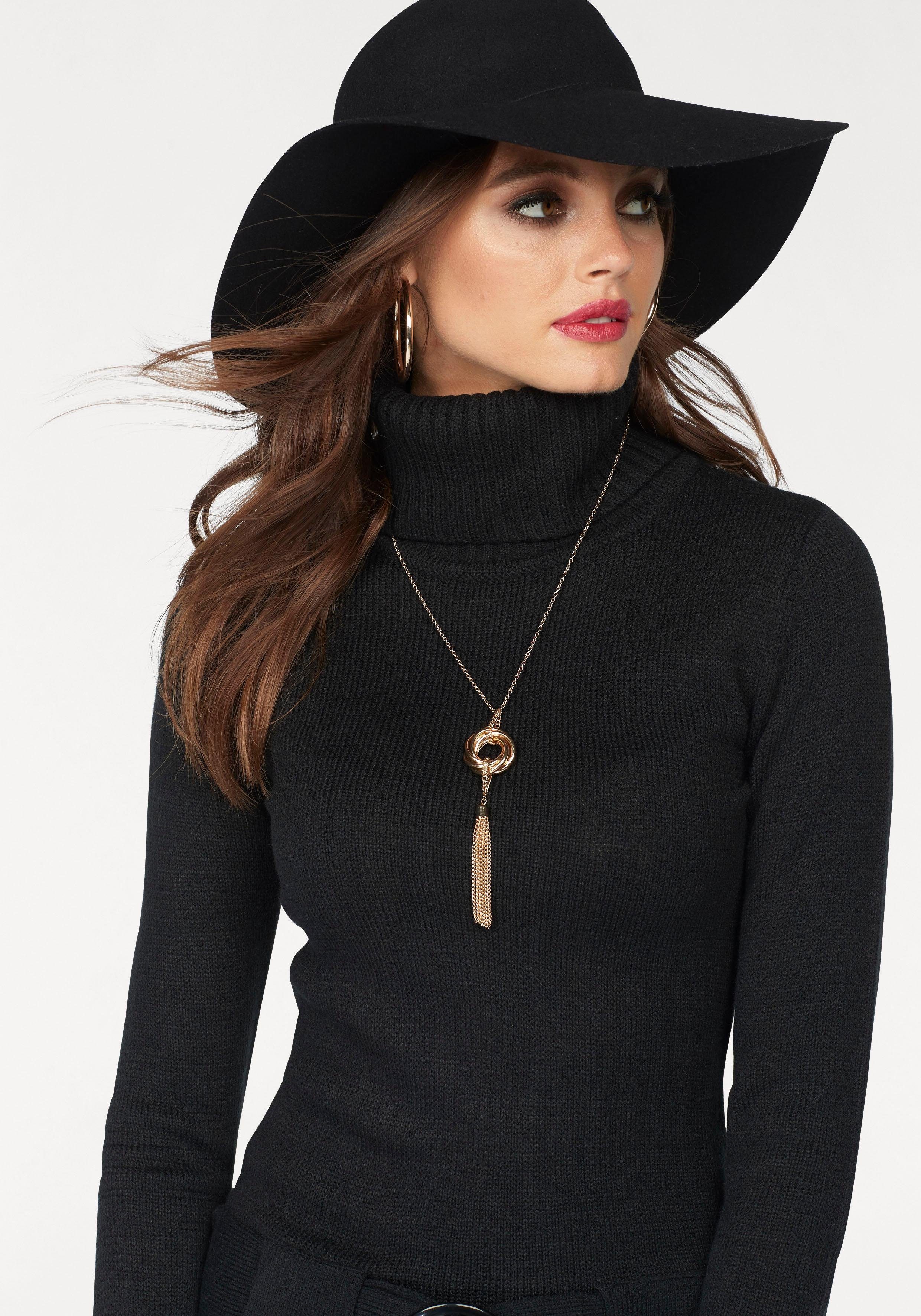 Melrose Gebreide jurk feestelijke gelegenheden en partijen, mini-snit, elegante stijl