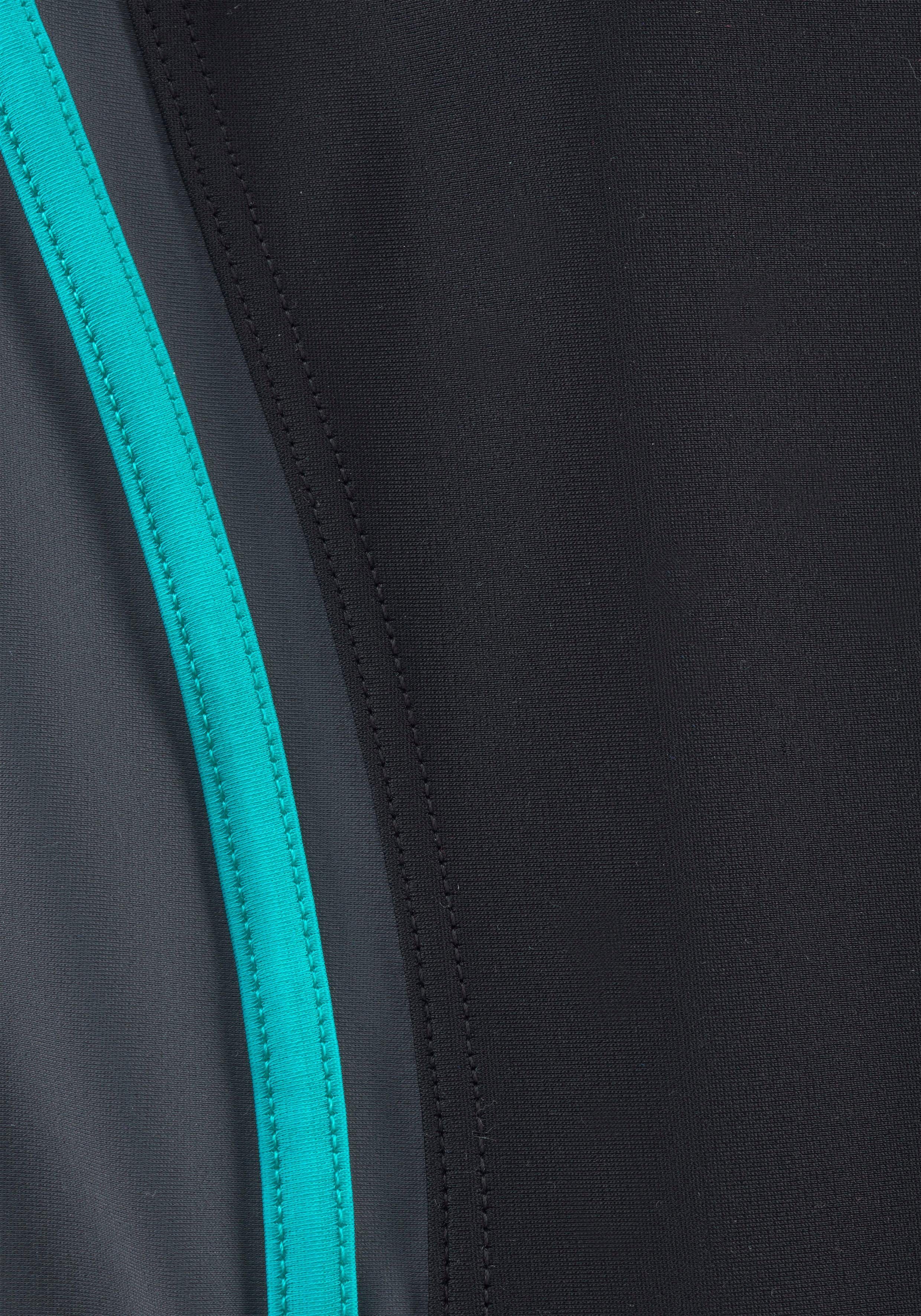 KangaROOS Badpak sportieve stijl, met contraststiksels, merk-logoprint