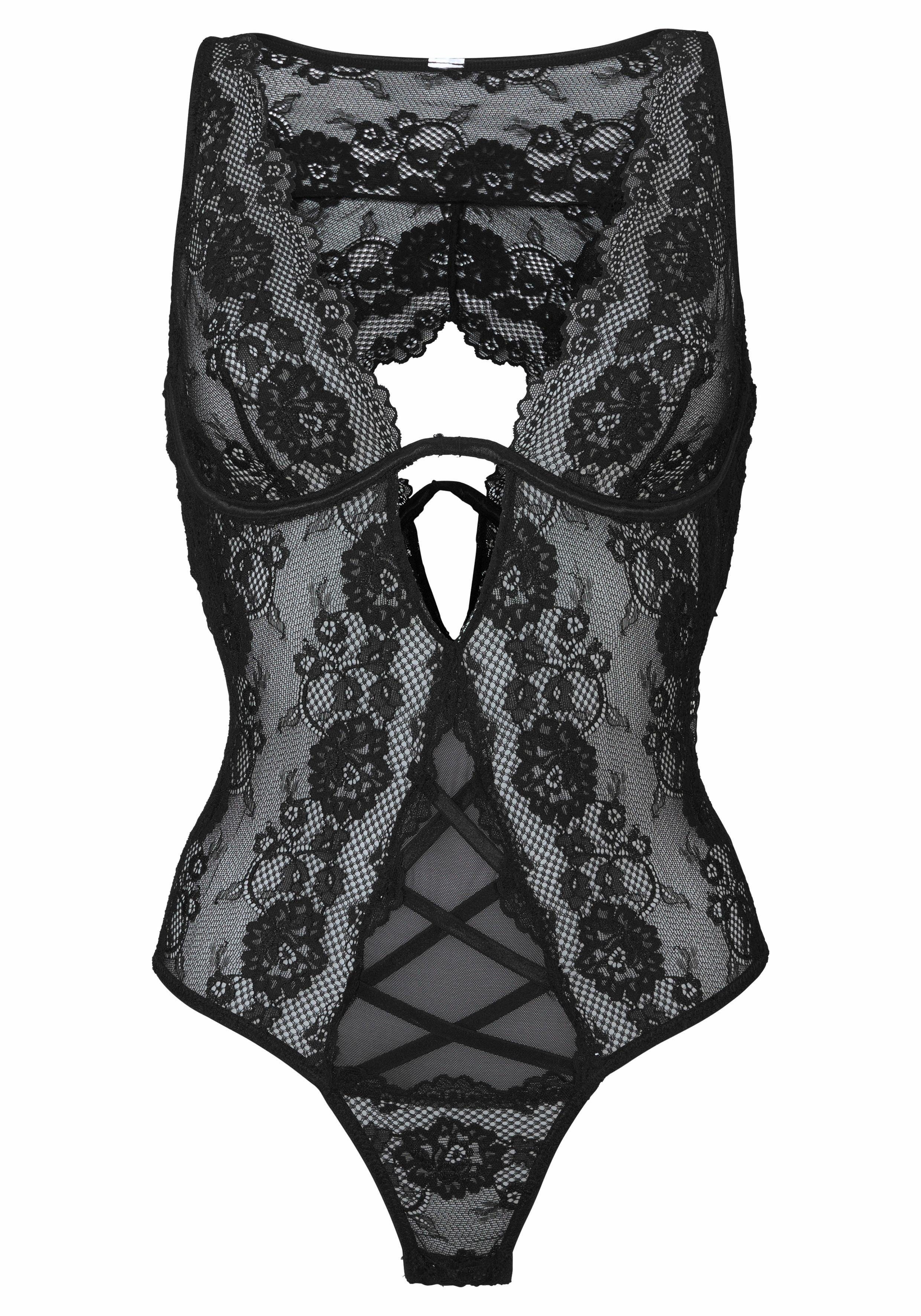 Jette Joop Body met beugels en verleidelijke bandjes, sexy lingerie, sexy ondergoed