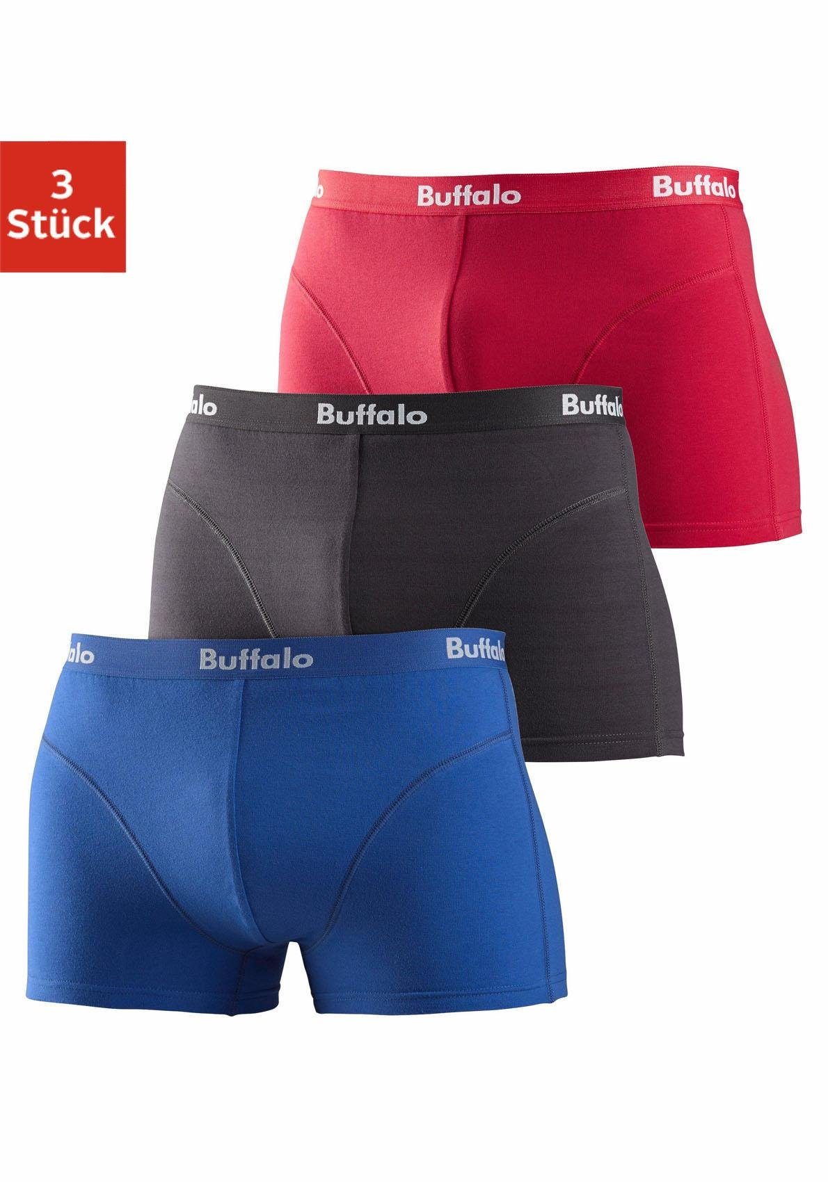 Buffalo Boxershort voor heren (set, 3 stuks)