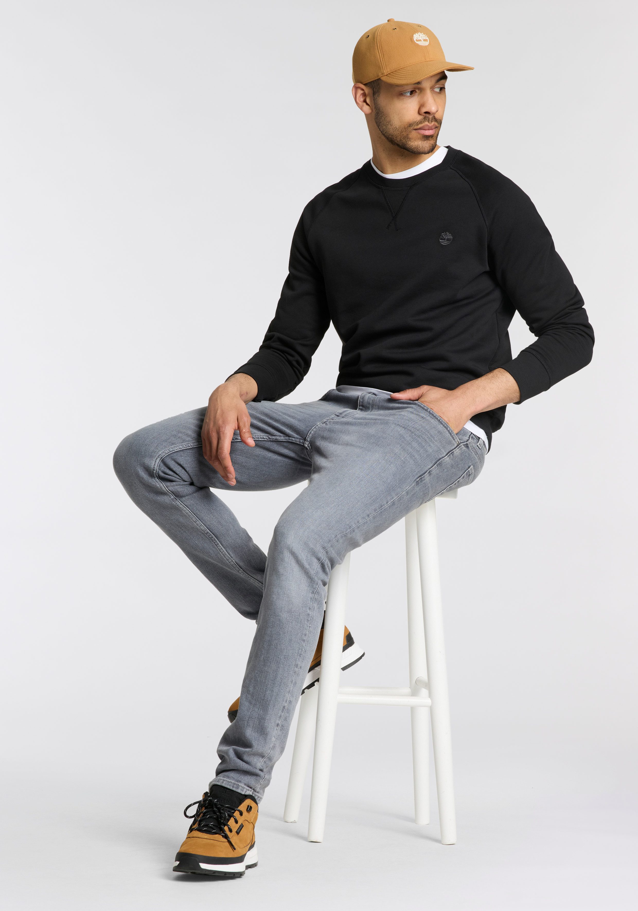 Timberland Sweatshirt EXETER RIVER BRUSHED BACK CREW SWEA (1-delig)
