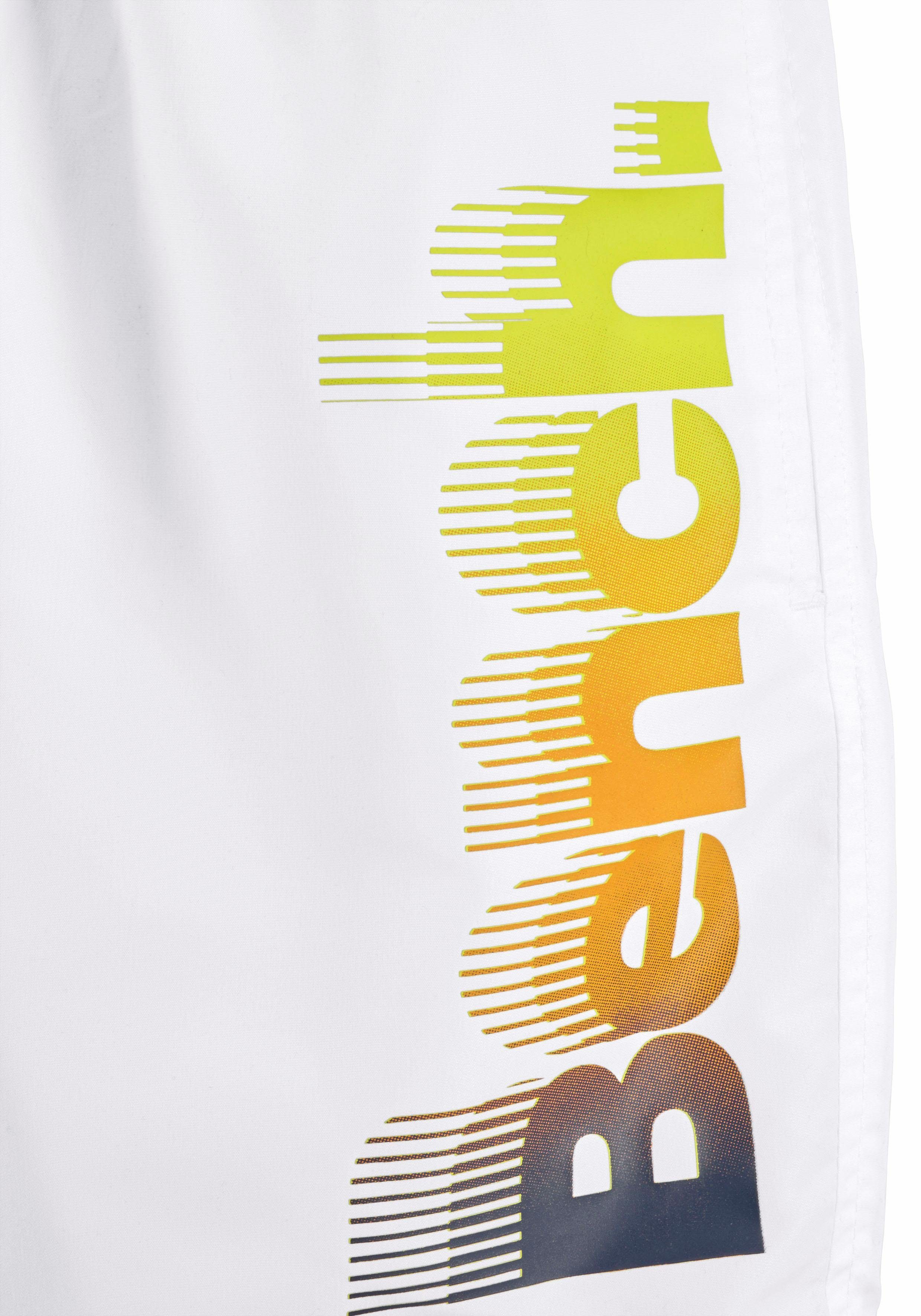 Bench. Zwemshort met een grote logoprint