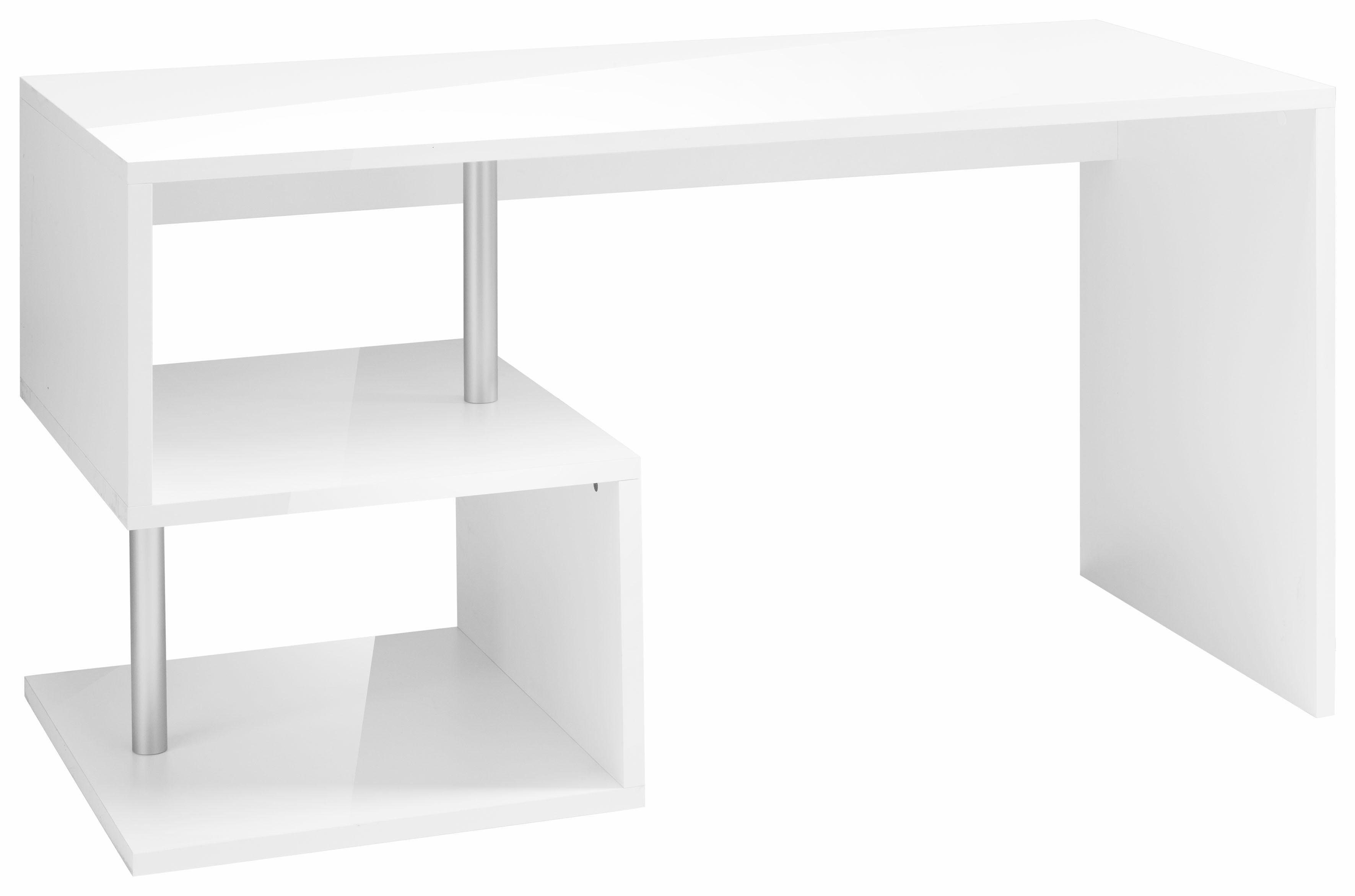 inosign bureau eet breedte 140 cm wit