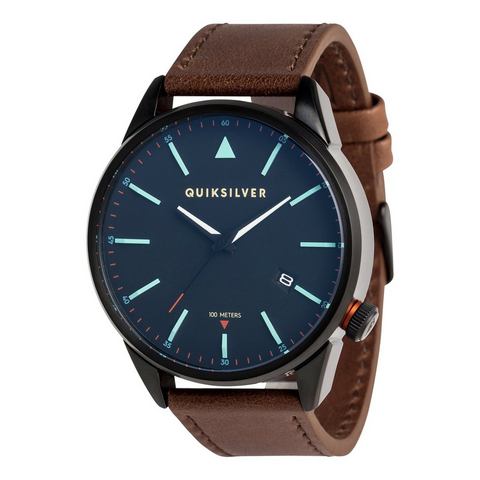 Otto - Quiksilver NU 15% KORTING: Quiksilver Analoog horloge The Timebox Leather
