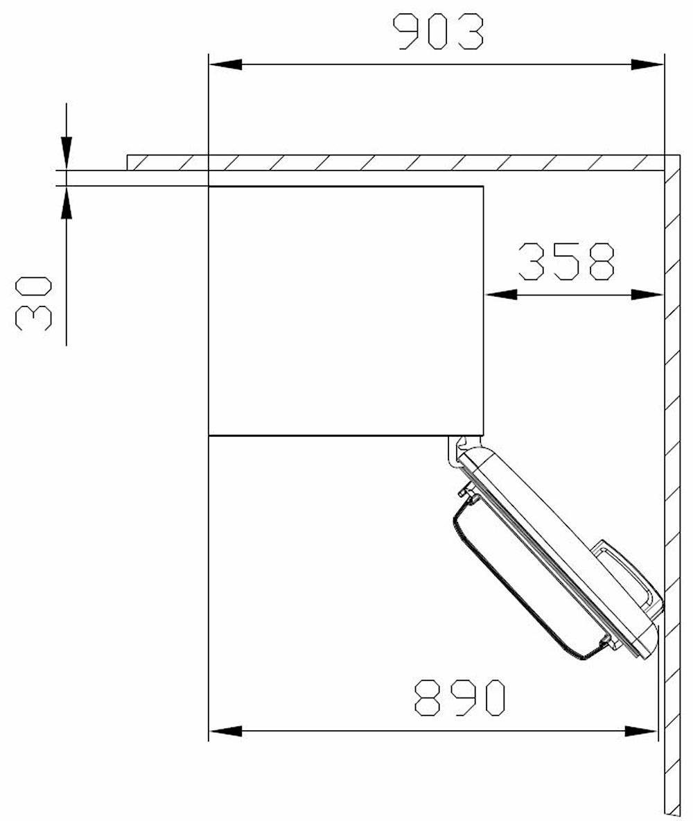 Amica Table top koelkast KS 15614 S