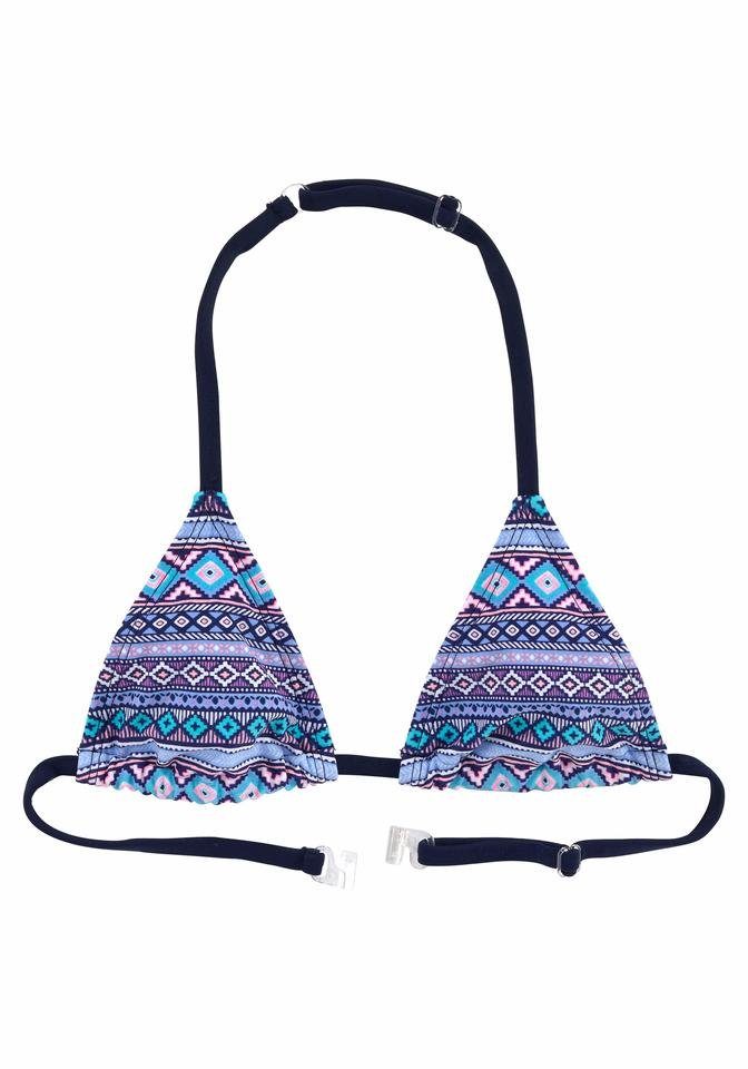 s.Oliver RED LABEL Beachwear Triangelbikini met grafische print