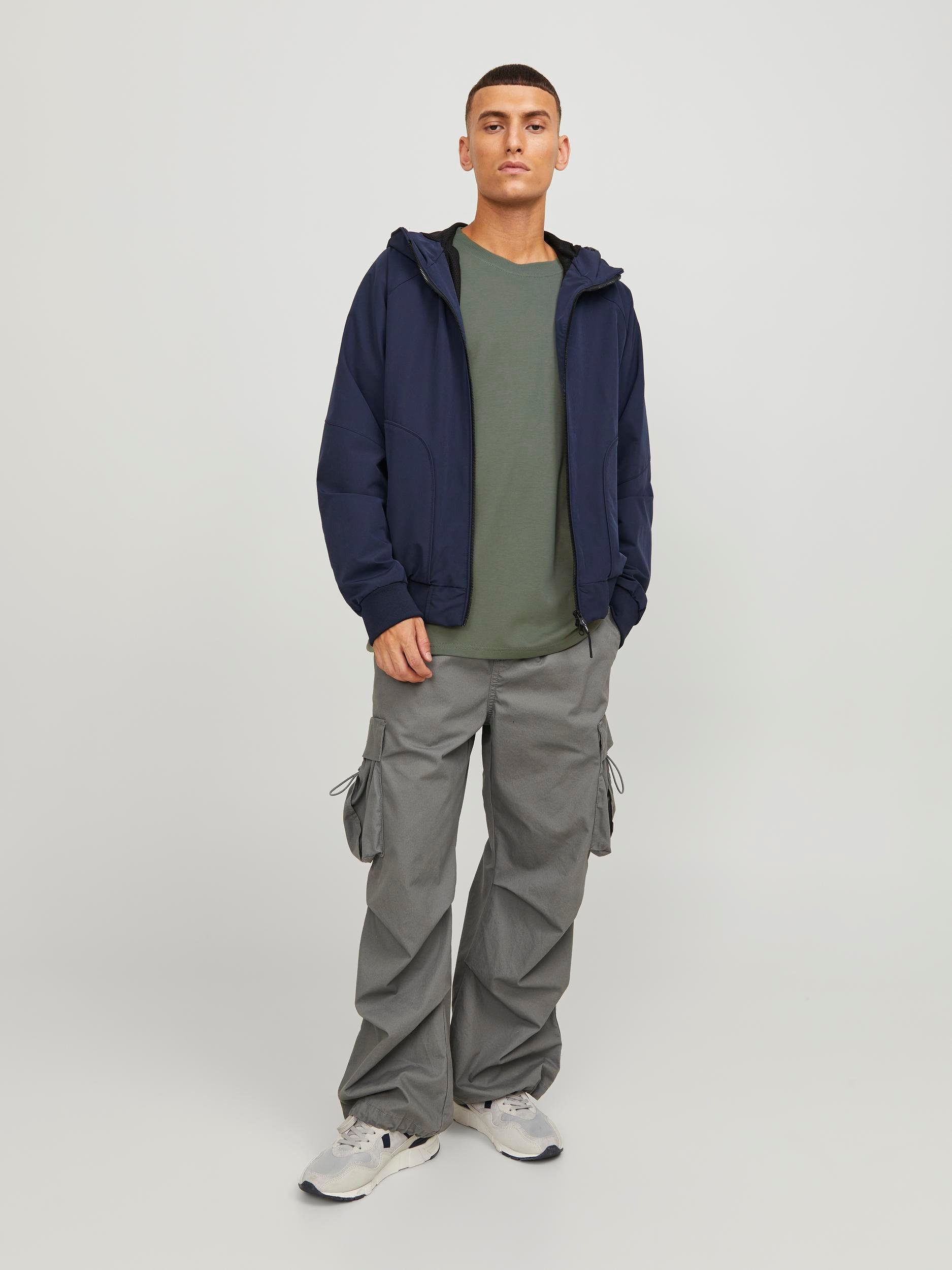 Jack & Jones Shirt met ronde hals JCOTRIANGLE TEE SS CREW NECK SN