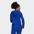 adidas performance sweatshirt essentials relaxed logo hoodie blauw