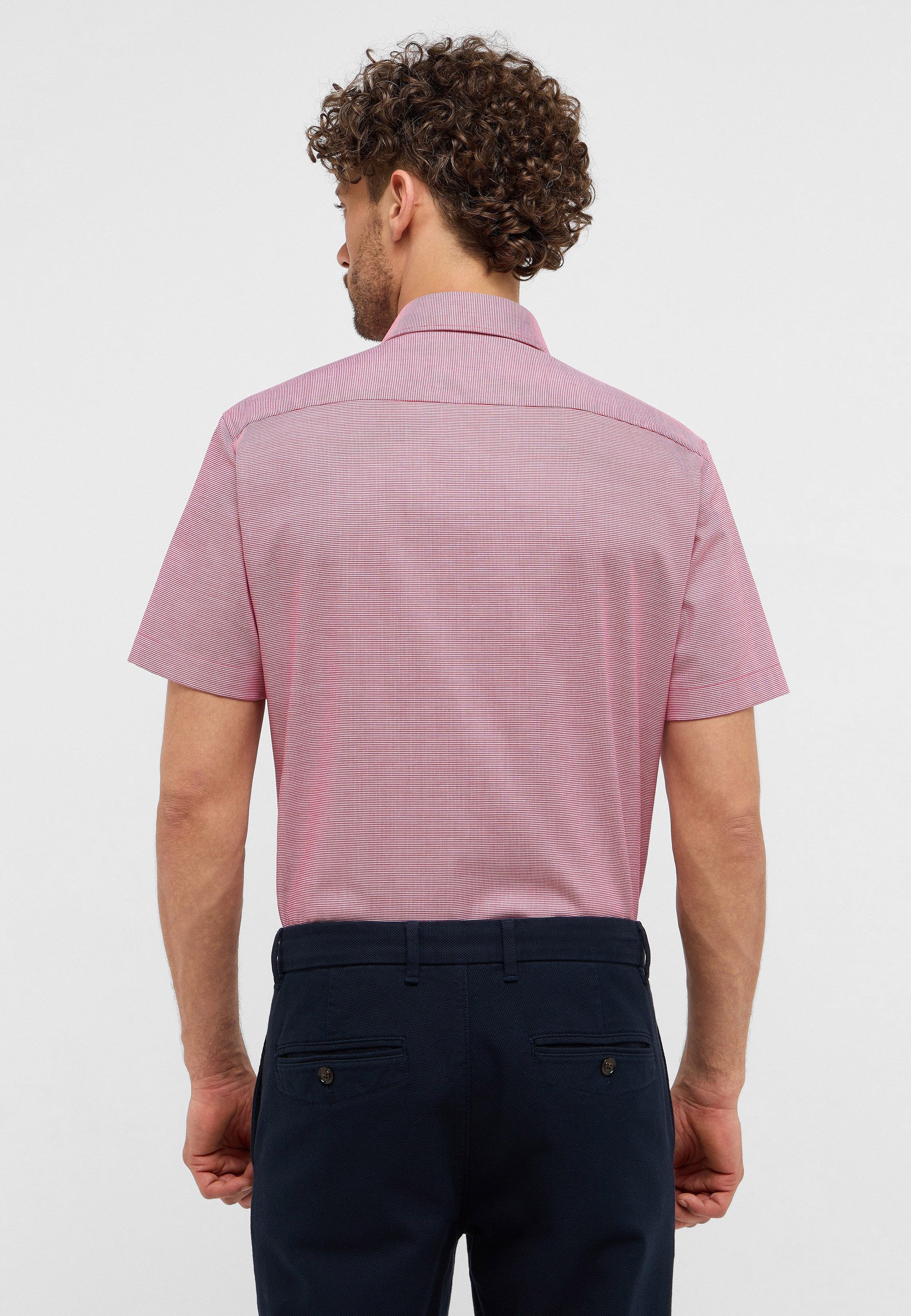 Eterna Overhemd met korte mouwen Slim fit