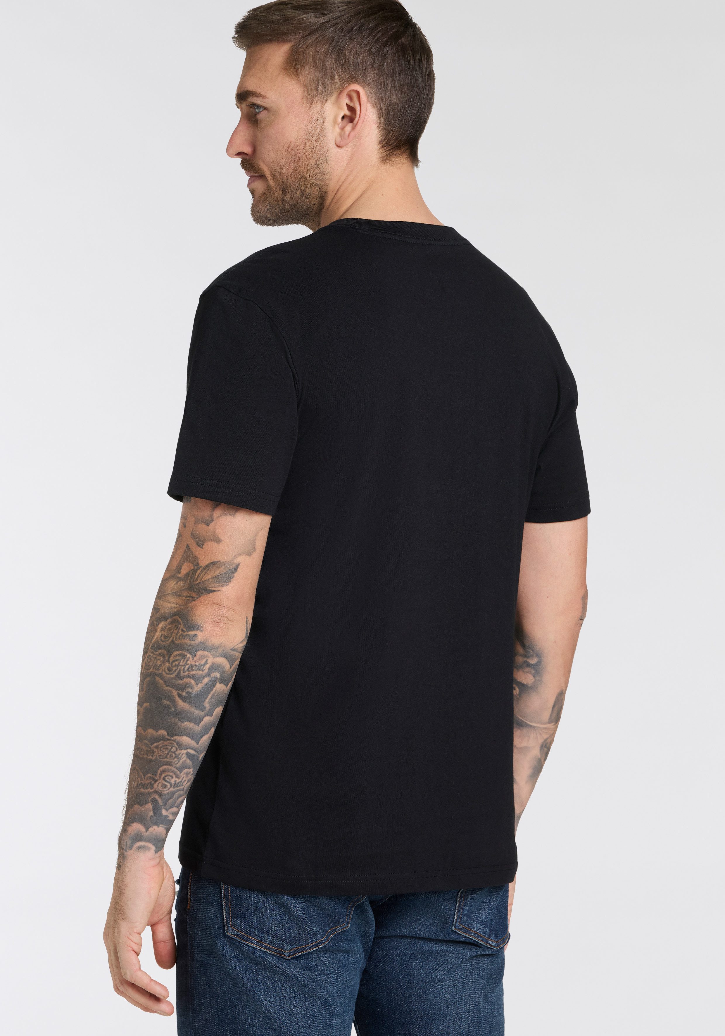 Quiksilver T-shirt RUGGED SHORT SLEEVE TEE PACK YM (2-delig, Set van 2)