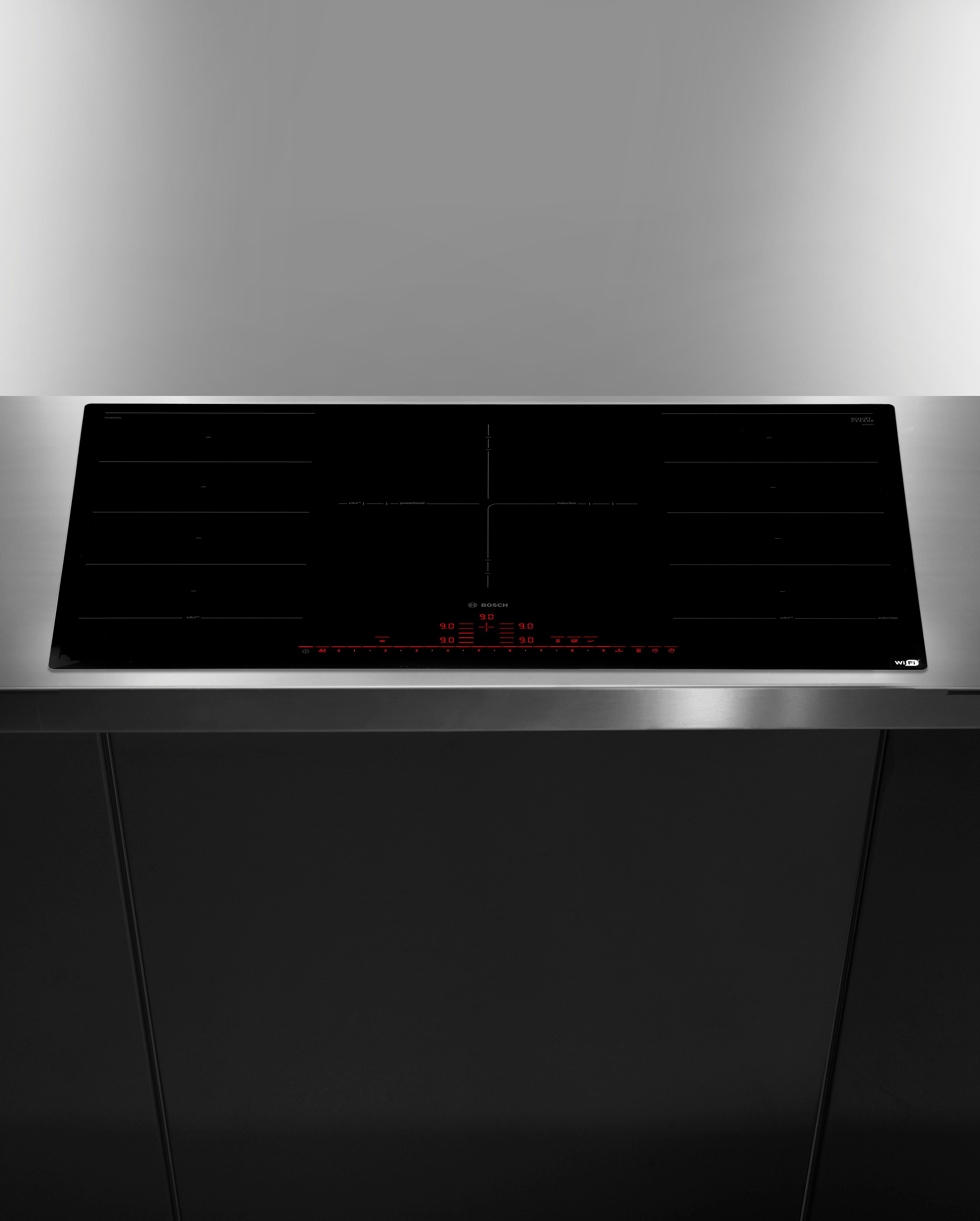 BOSCH Flex-inductiekookplaat van SCHOTT CERAN® PXV901DV1E met perfectfry-braadsensor