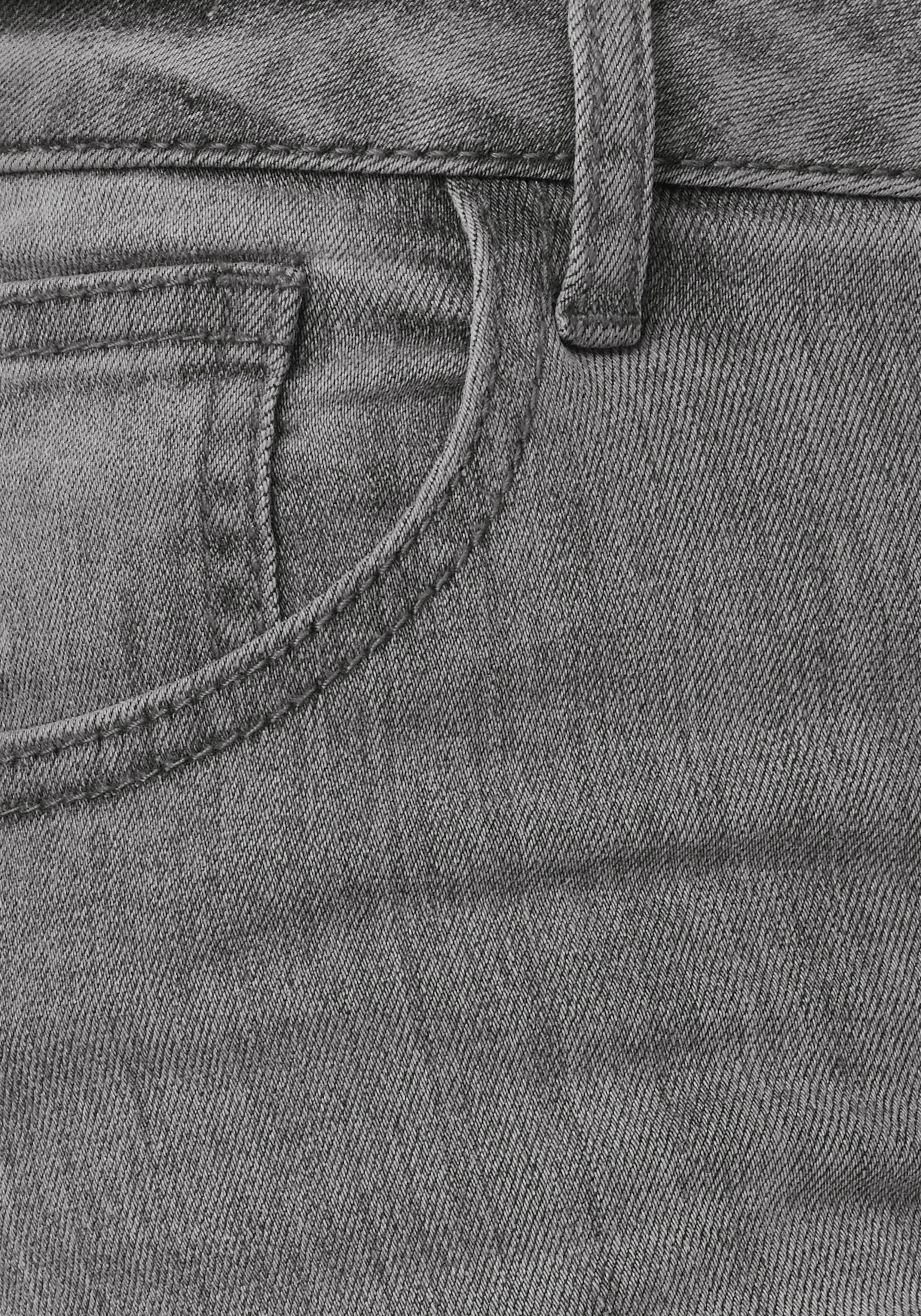 Arizona Capri jeans Ultra Stretch extra-strakke snit, modieuze beenafsluiting met split