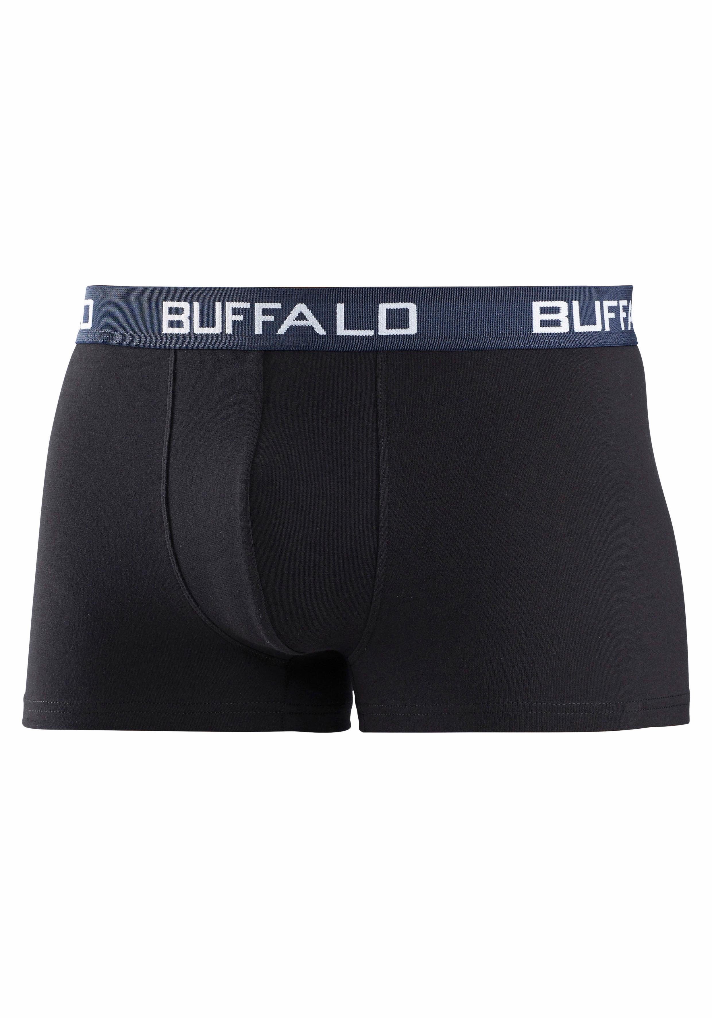 Buffalo Boxershort voor jongens met contrastkleurige boorden (set, 3 stuks)
