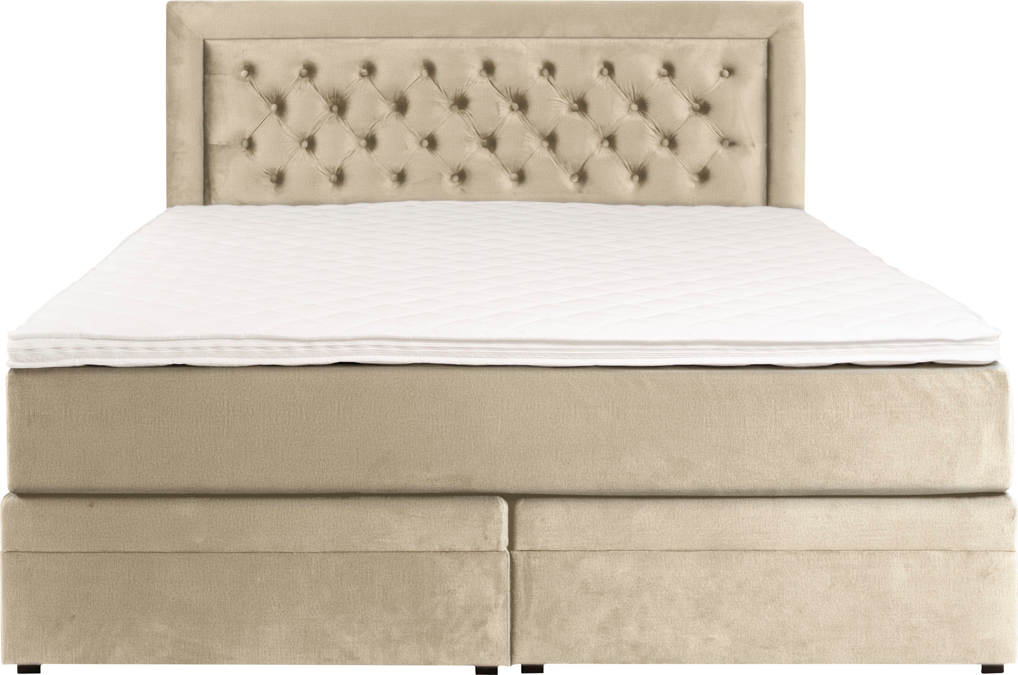 Leonique Boxspring Julien met pocketveringsmatras