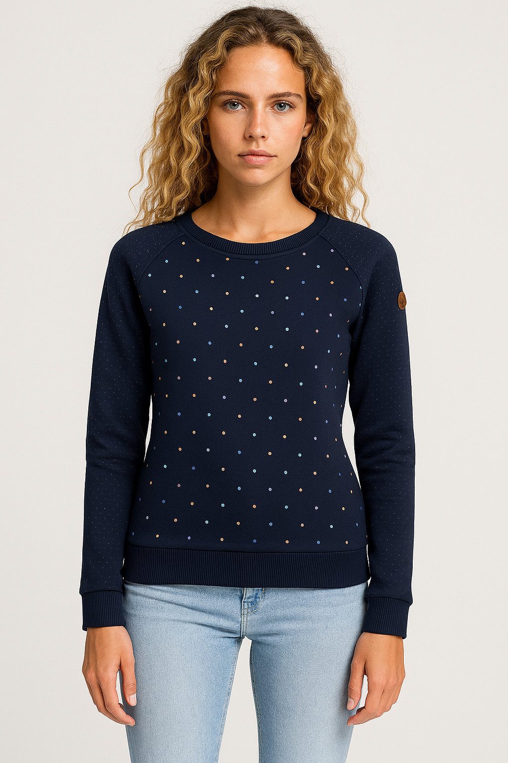 Ragwear Sweatshirt JOHANKA MULTIDOTS O