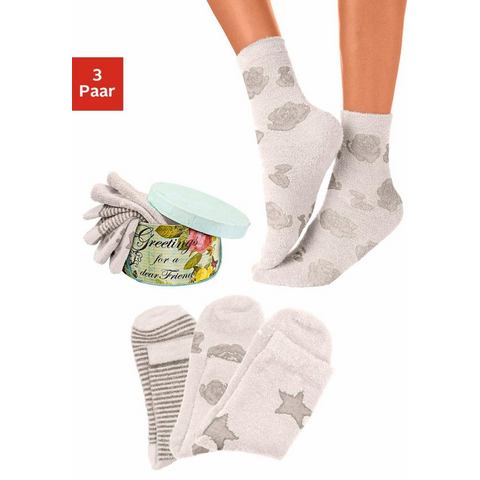 Lavana NU 15% KORTING: Lavana wellness-sokken (set van 3 paar) in box