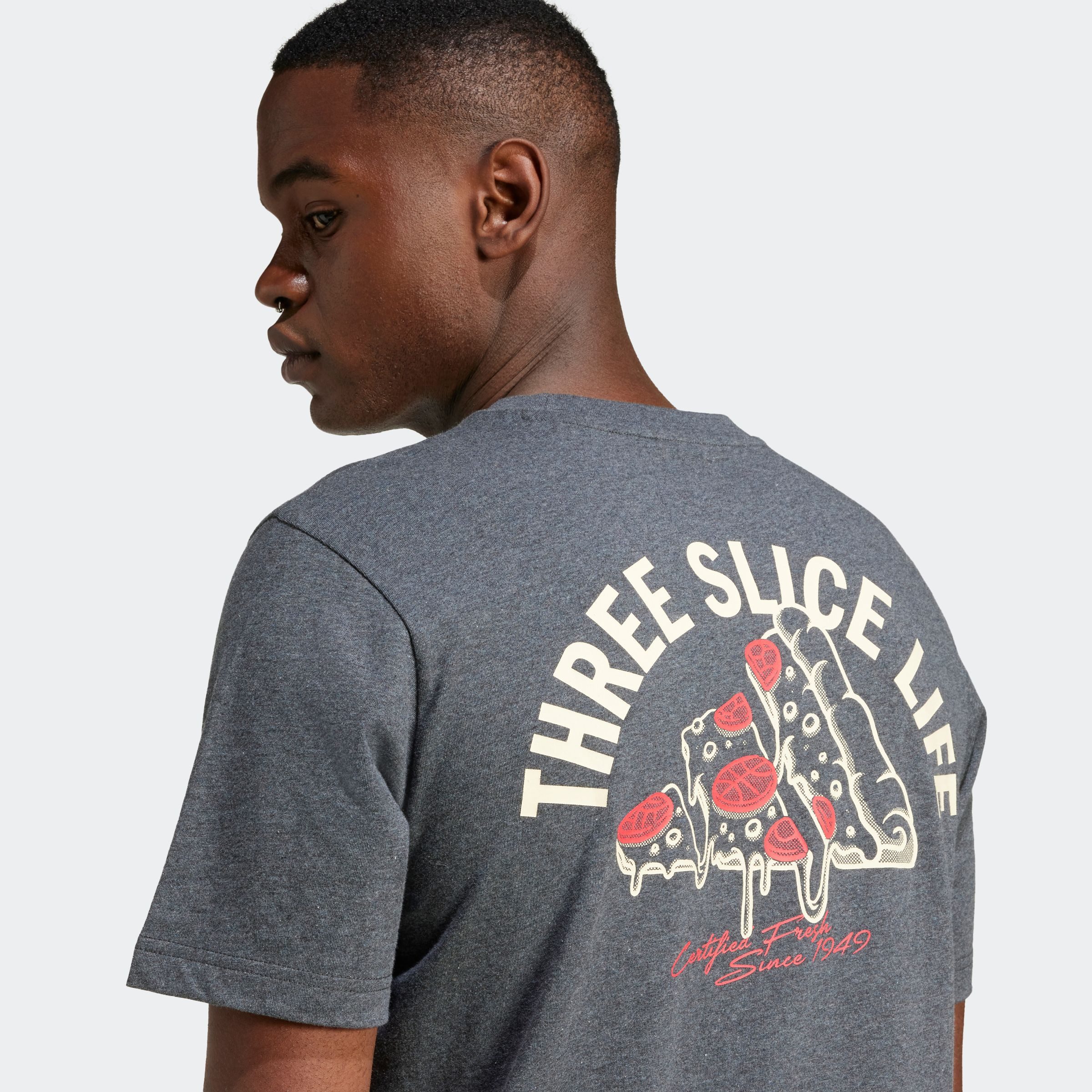adidas Sportswear T-shirt M L PIZZA TEE