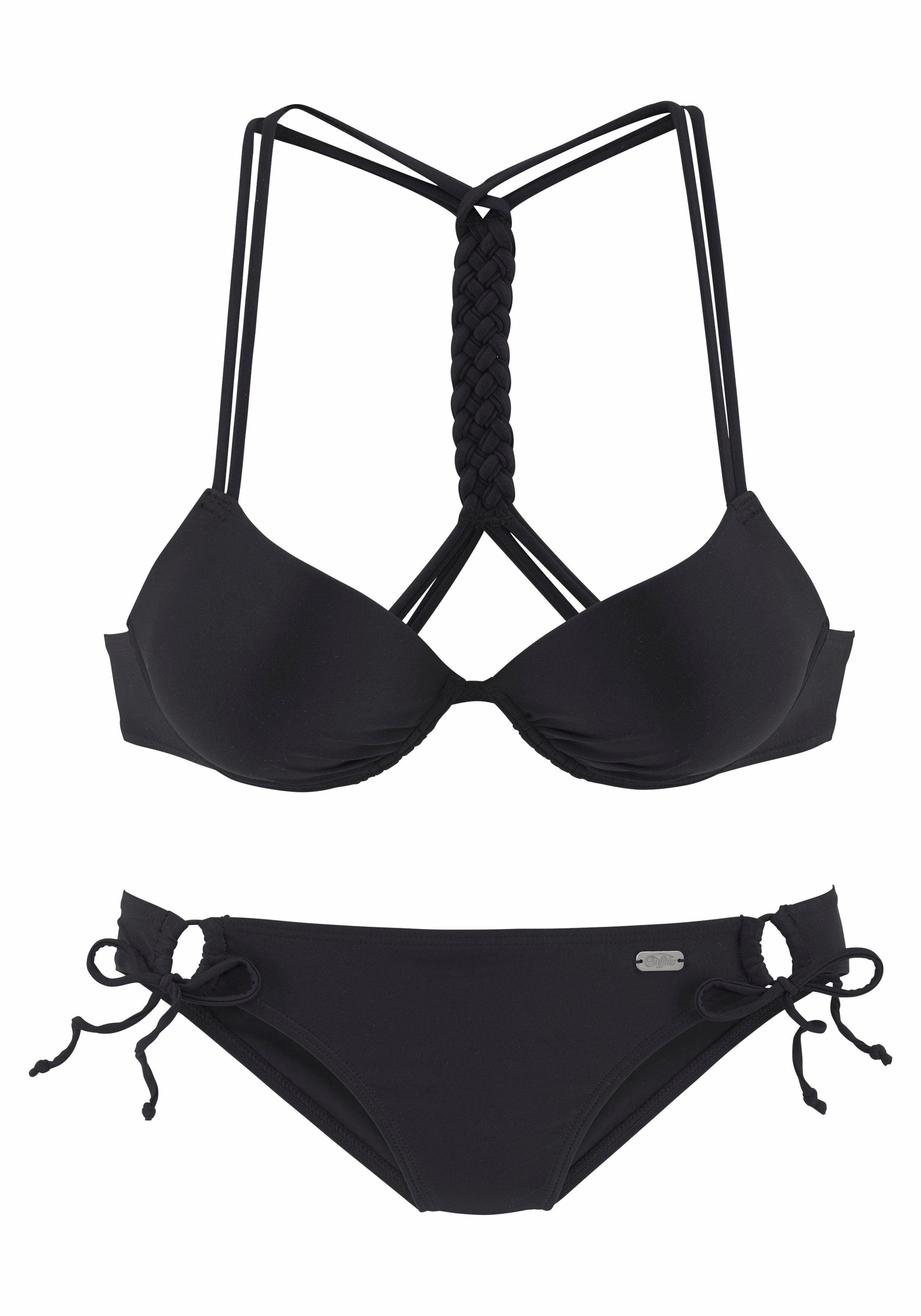 Buffalo Push-upbikini met gevlochten detail achter