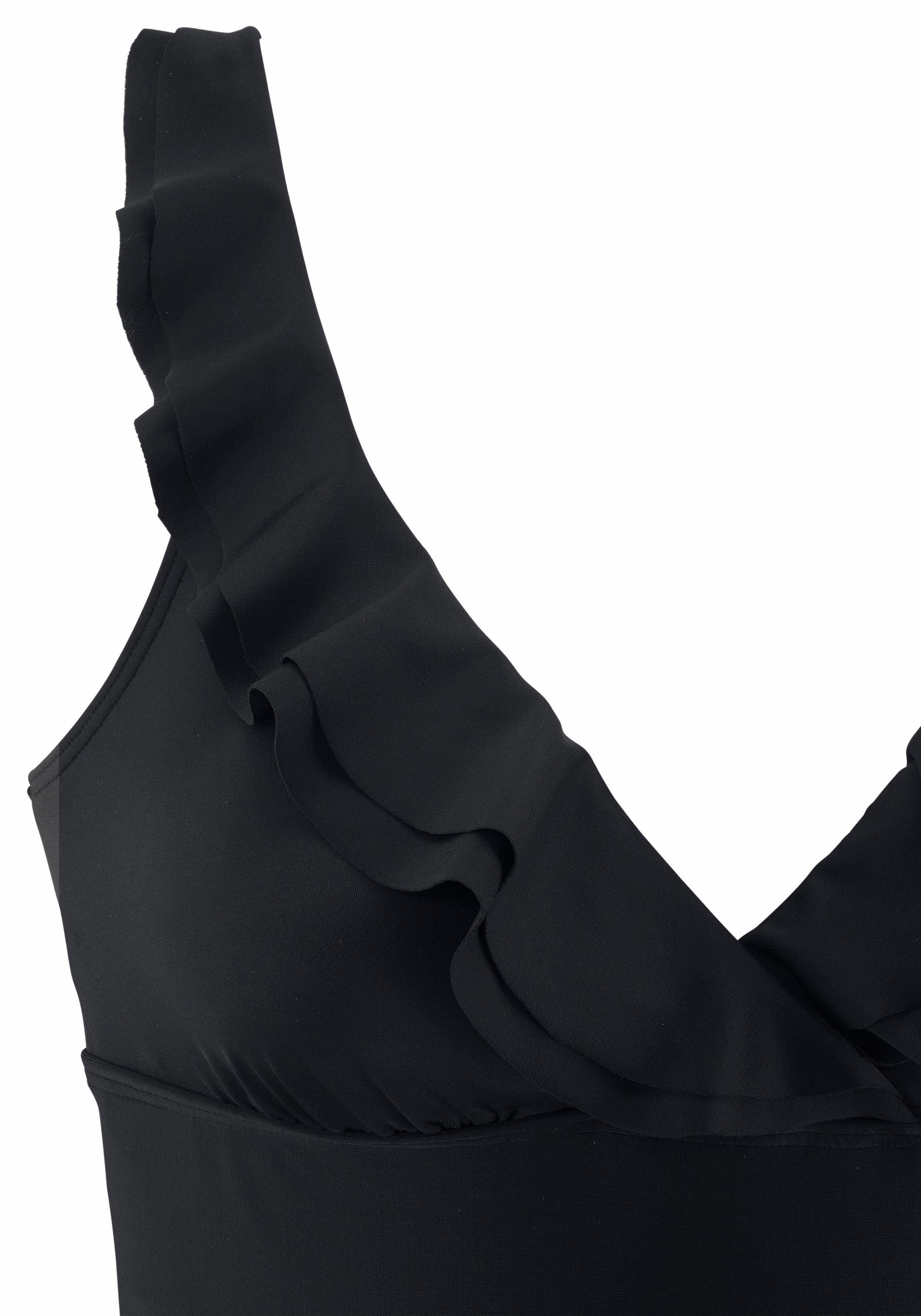 Jette Joop Badpak met elegante ruche en modellerend effect