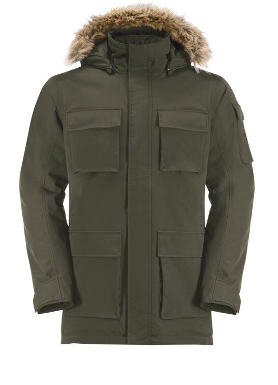 Jack Wolfskin Parka GLACIER CANYON PARKA met kunstvezelvulling