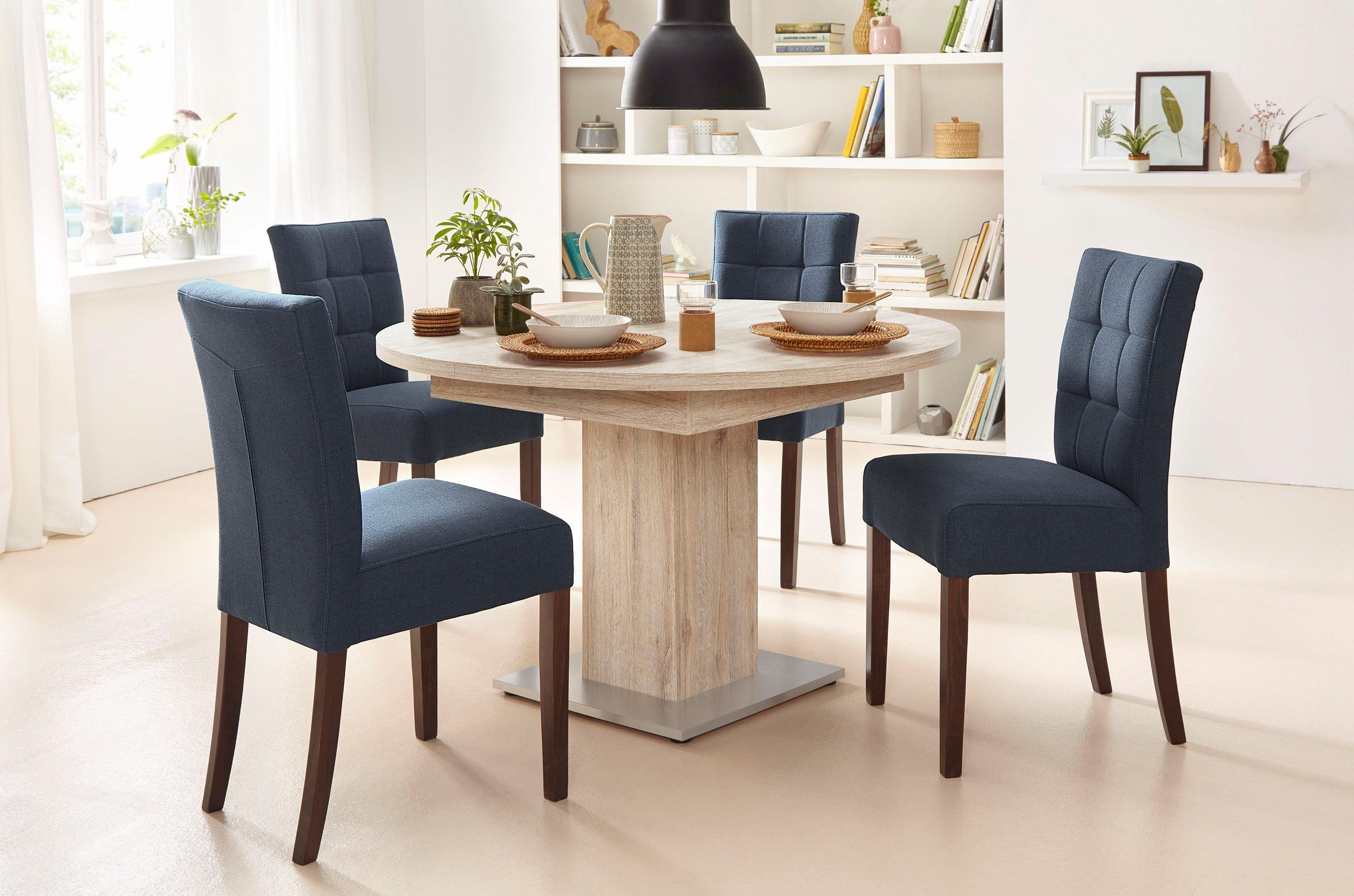 Home affaire Stoel met 4 poten TALIA (set, 2 stuks)
