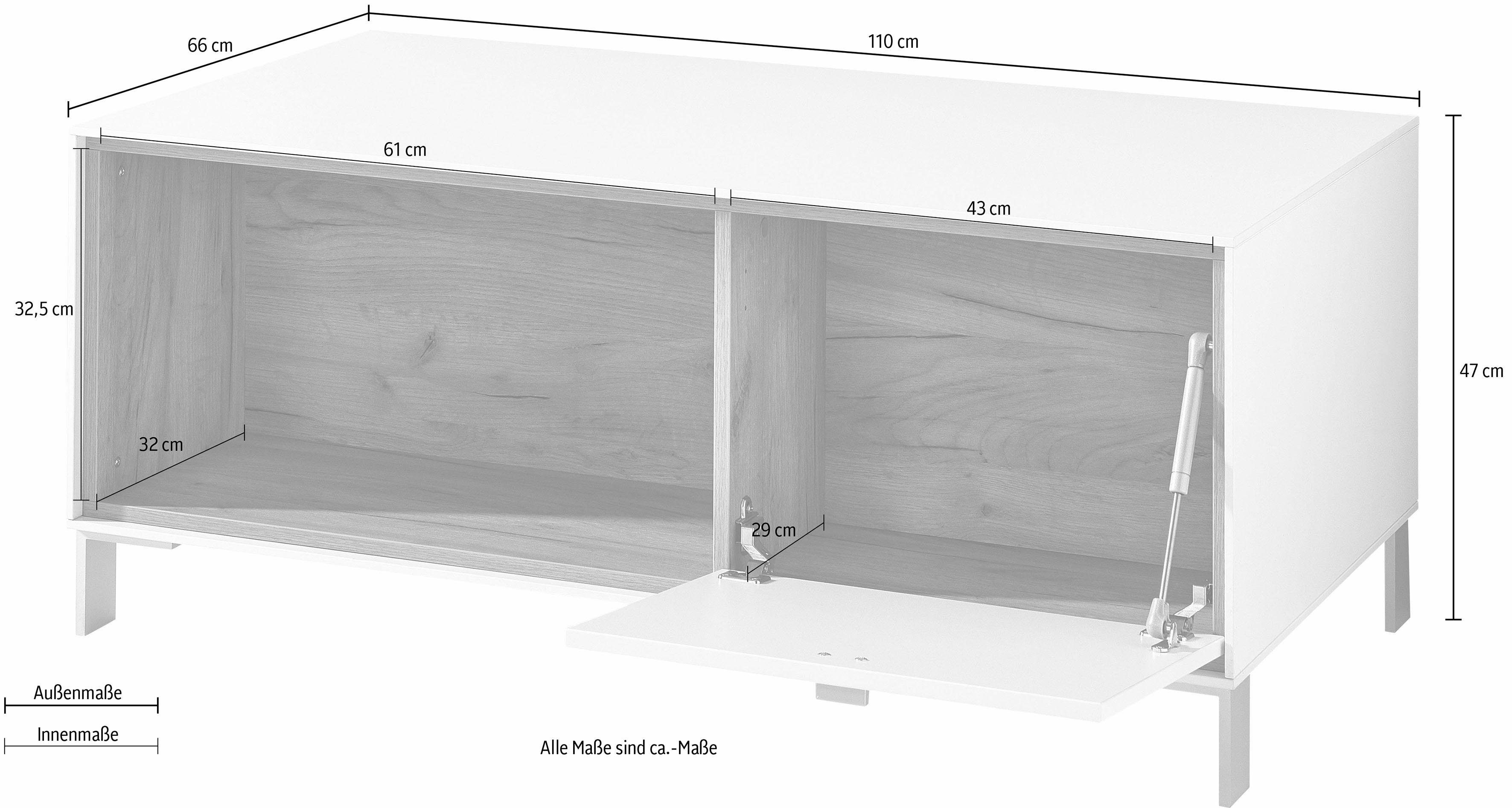 GERMANIA Salontafel Design2 met functie