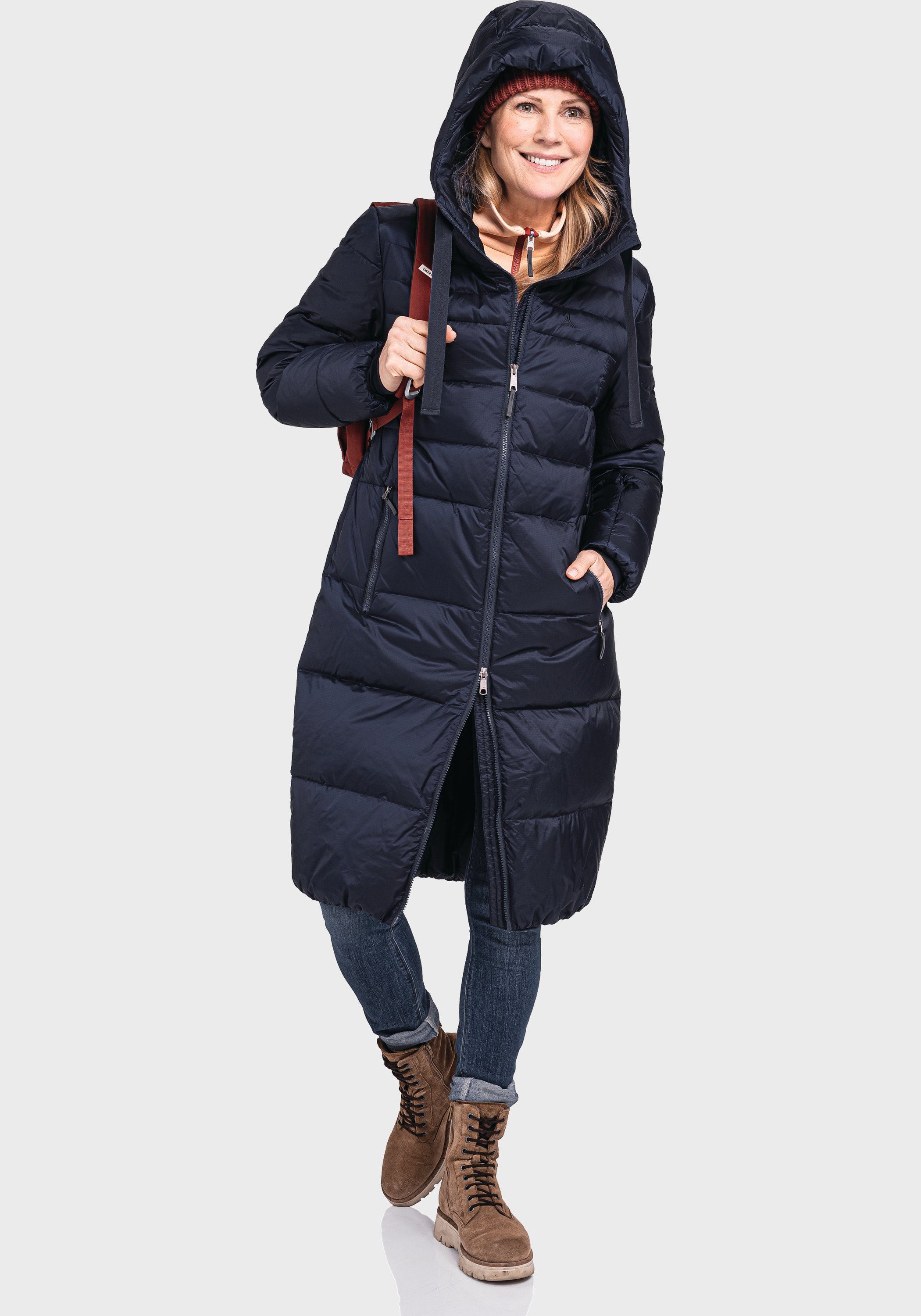 Schöffel Parka Down Coat Kenosha L
