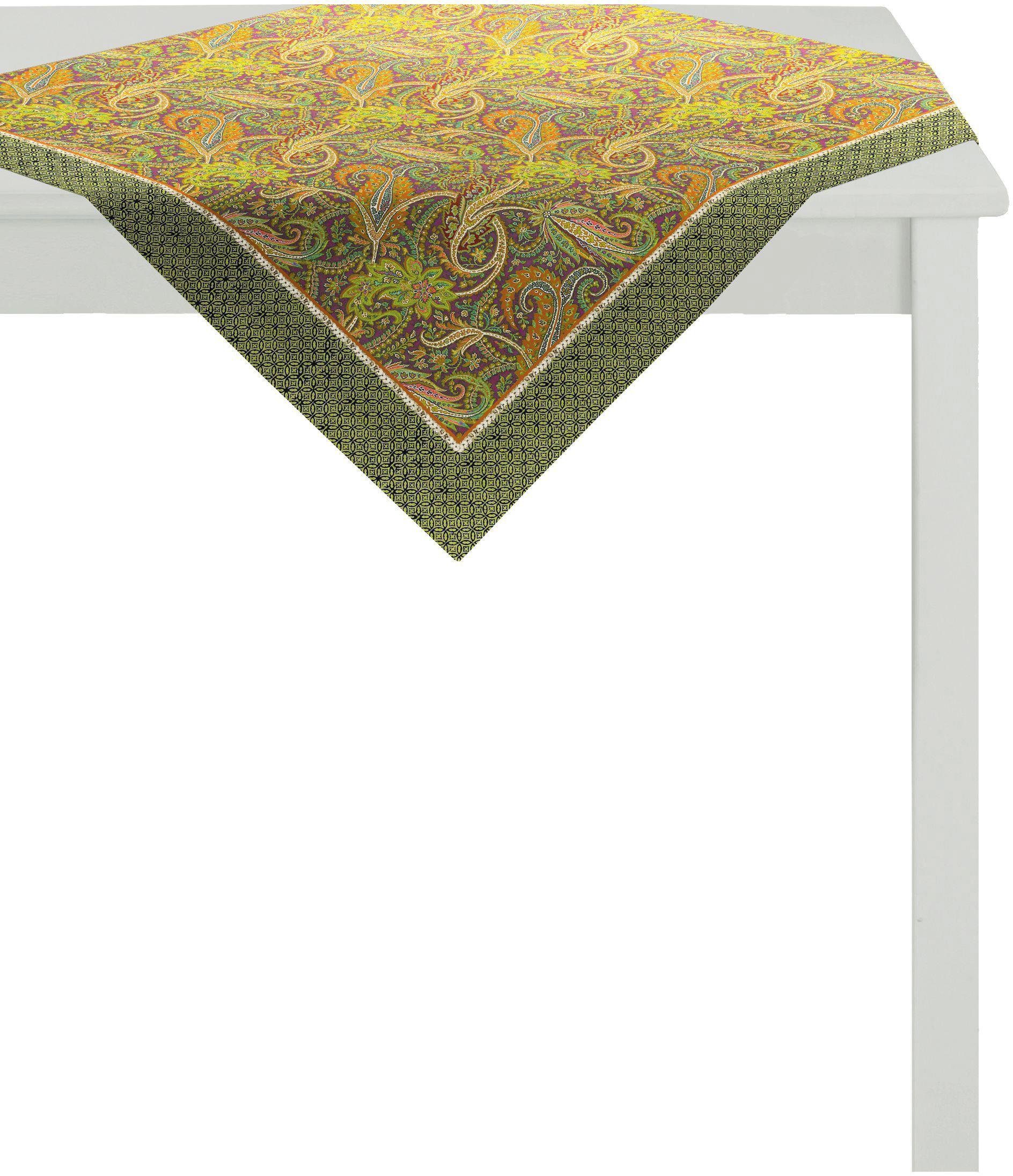 APELT Topkleedje 2916 Indian Summer (1 stuk) tafelkleden maat 130x130 cm groen