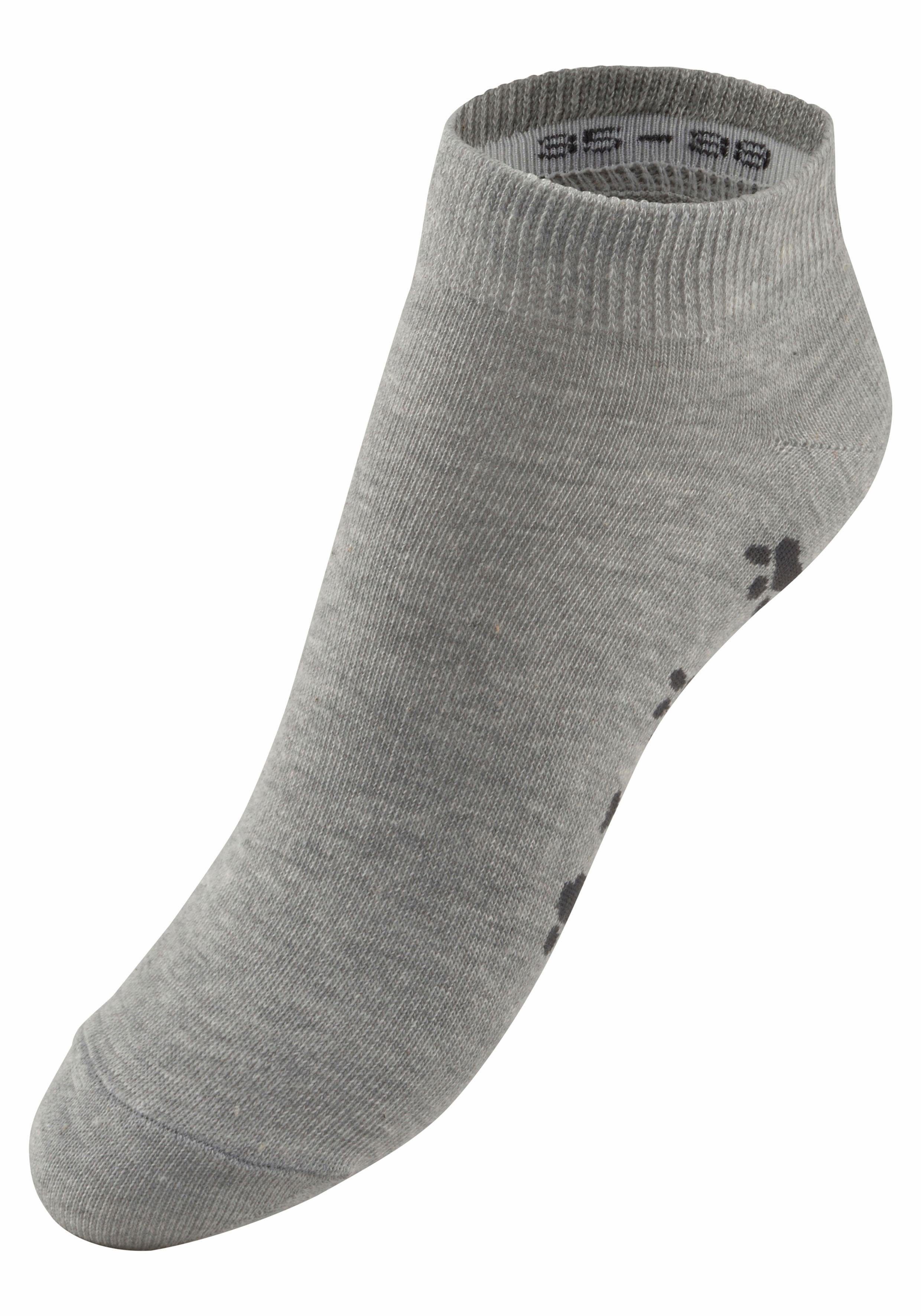 Arizona Sneakersokken met leuk potendesign onder de zool (set, 5 paar)