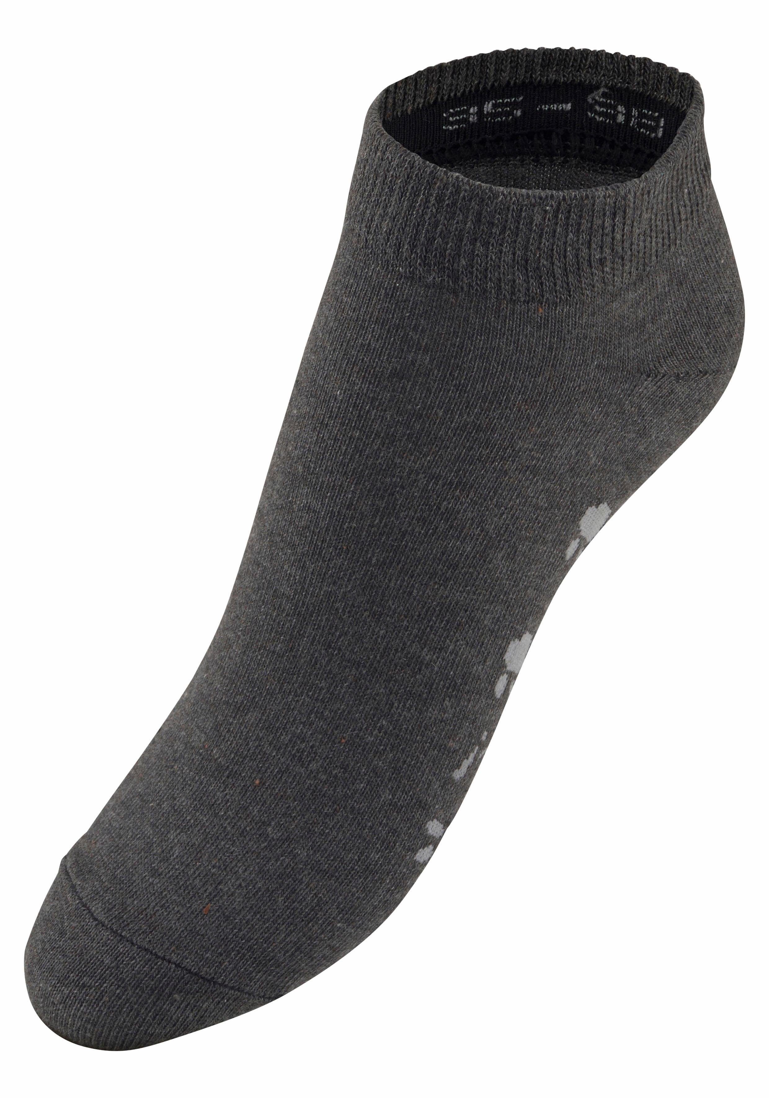 Arizona Sneakersokken met leuk potendesign onder de zool (set, 5 paar)