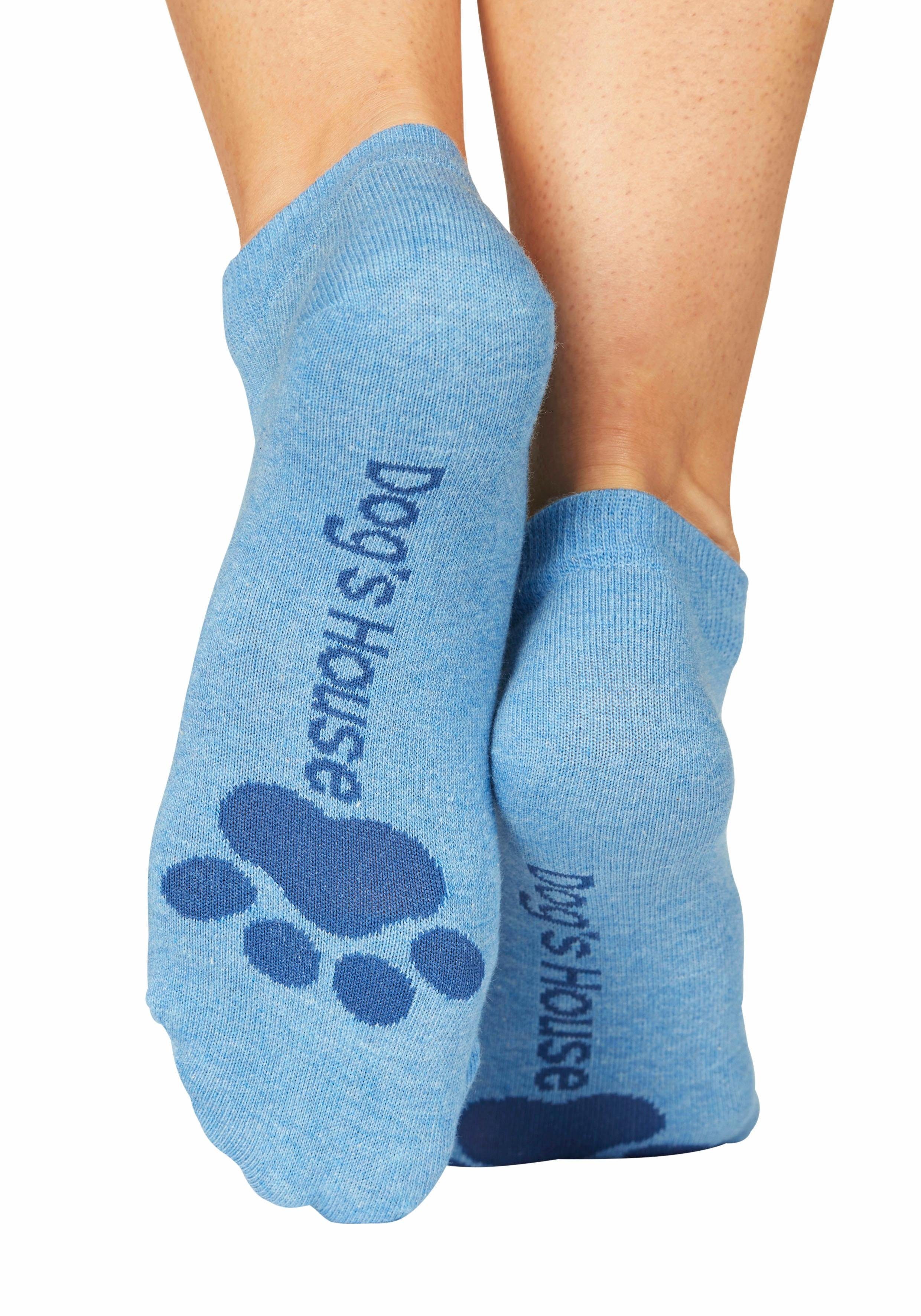 Arizona Sneakersokken met leuk potendesign onder de zool (set, 5 paar)