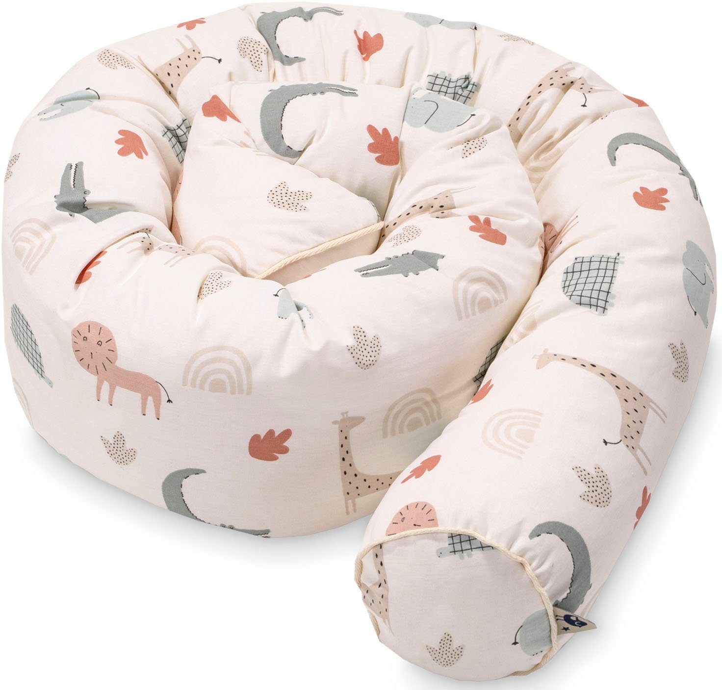 Zöllner Bedomrander Organic, Wild Friends bedomranders multicolor