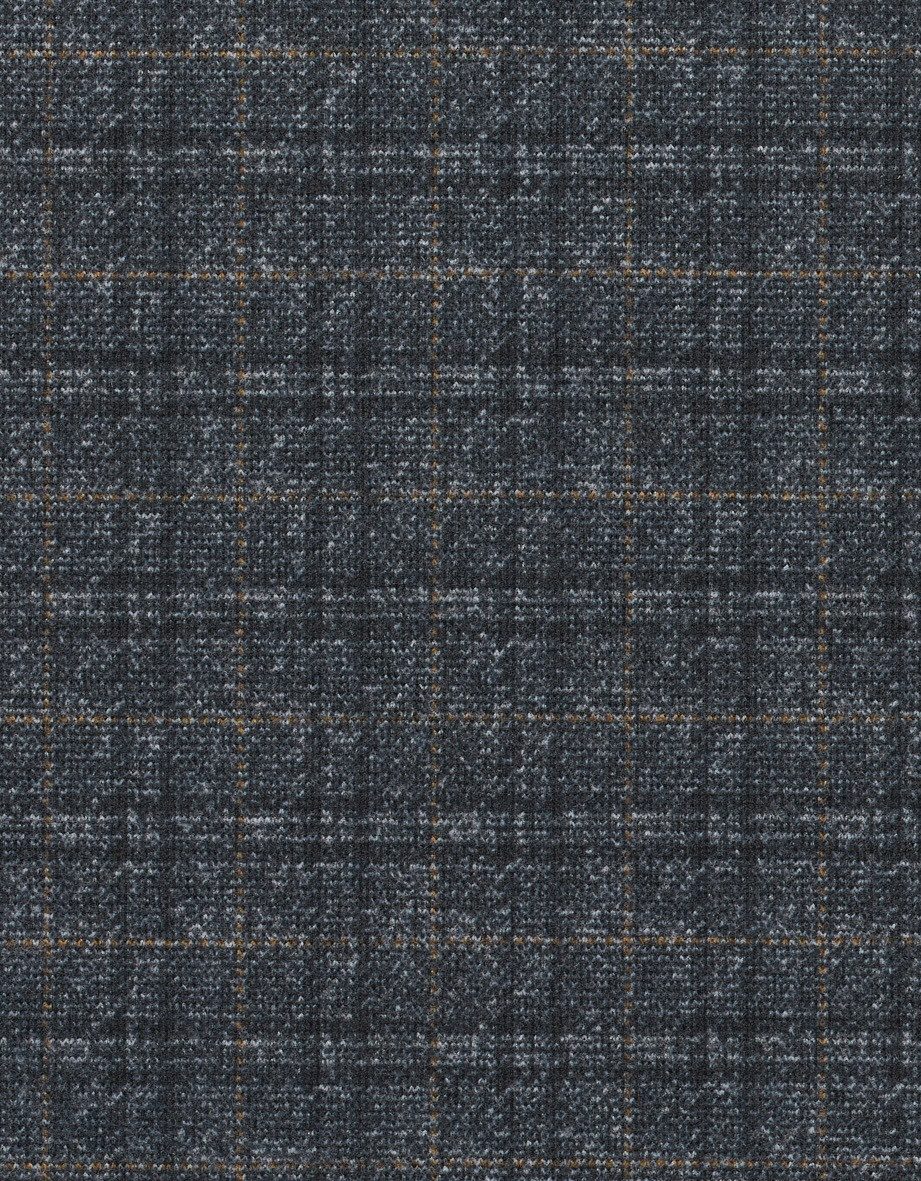 Bugatti Chino Slim fit Glencheck met stretch & tunnelkoord