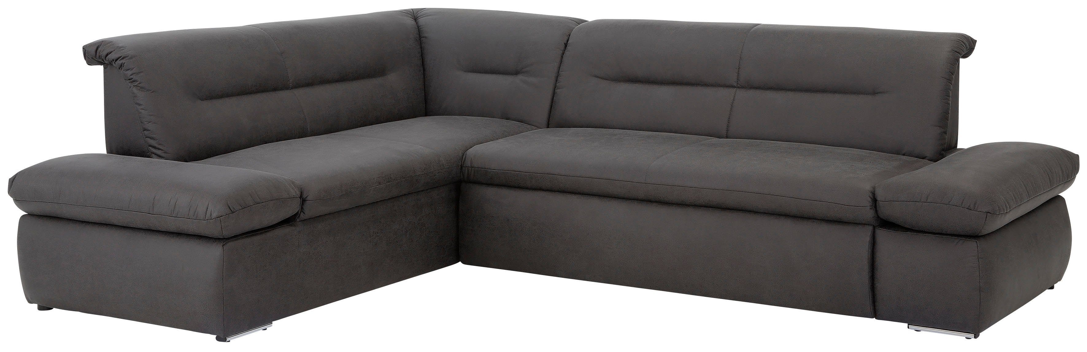 INOSIGN Hoekbank Avesa L-vorm Naar keuze met arm- en slaapfunctie, bxdxh: 275x211x80 cm