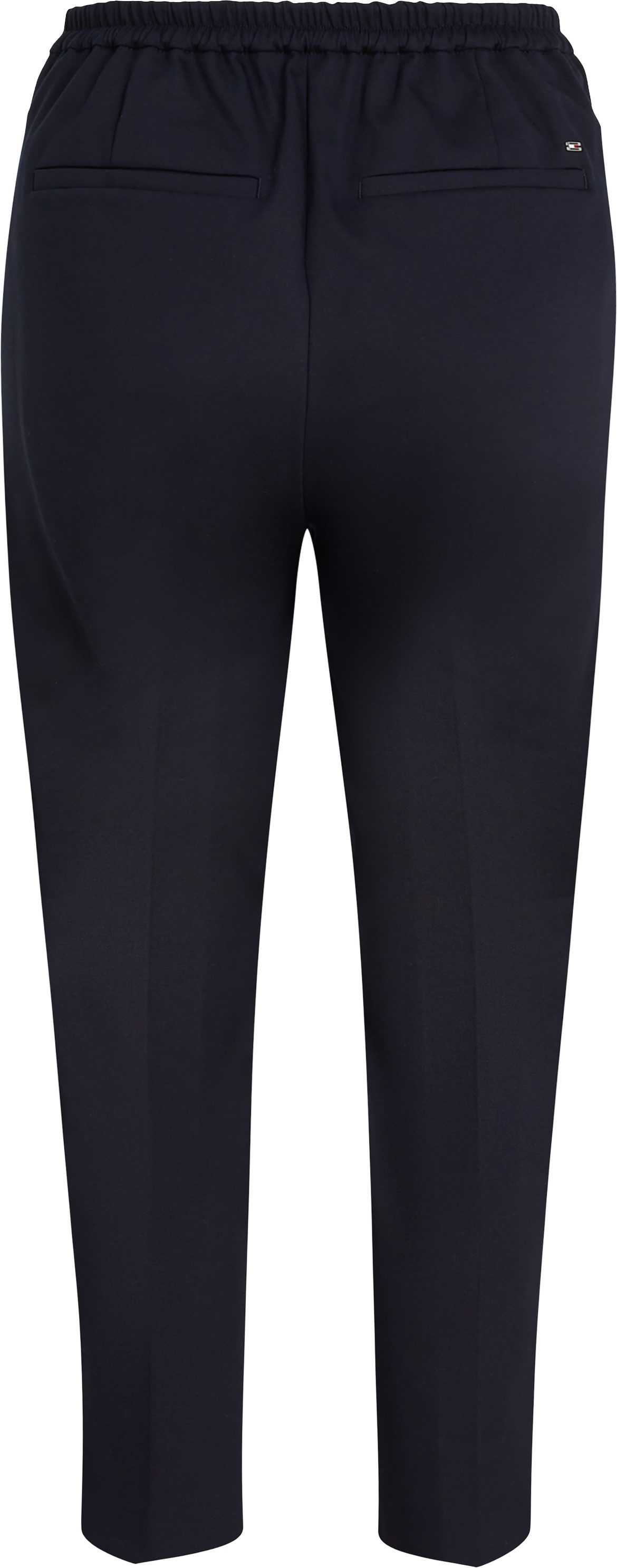 Tommy Hilfiger Chino met logo-stiksel elastische pull-on broek