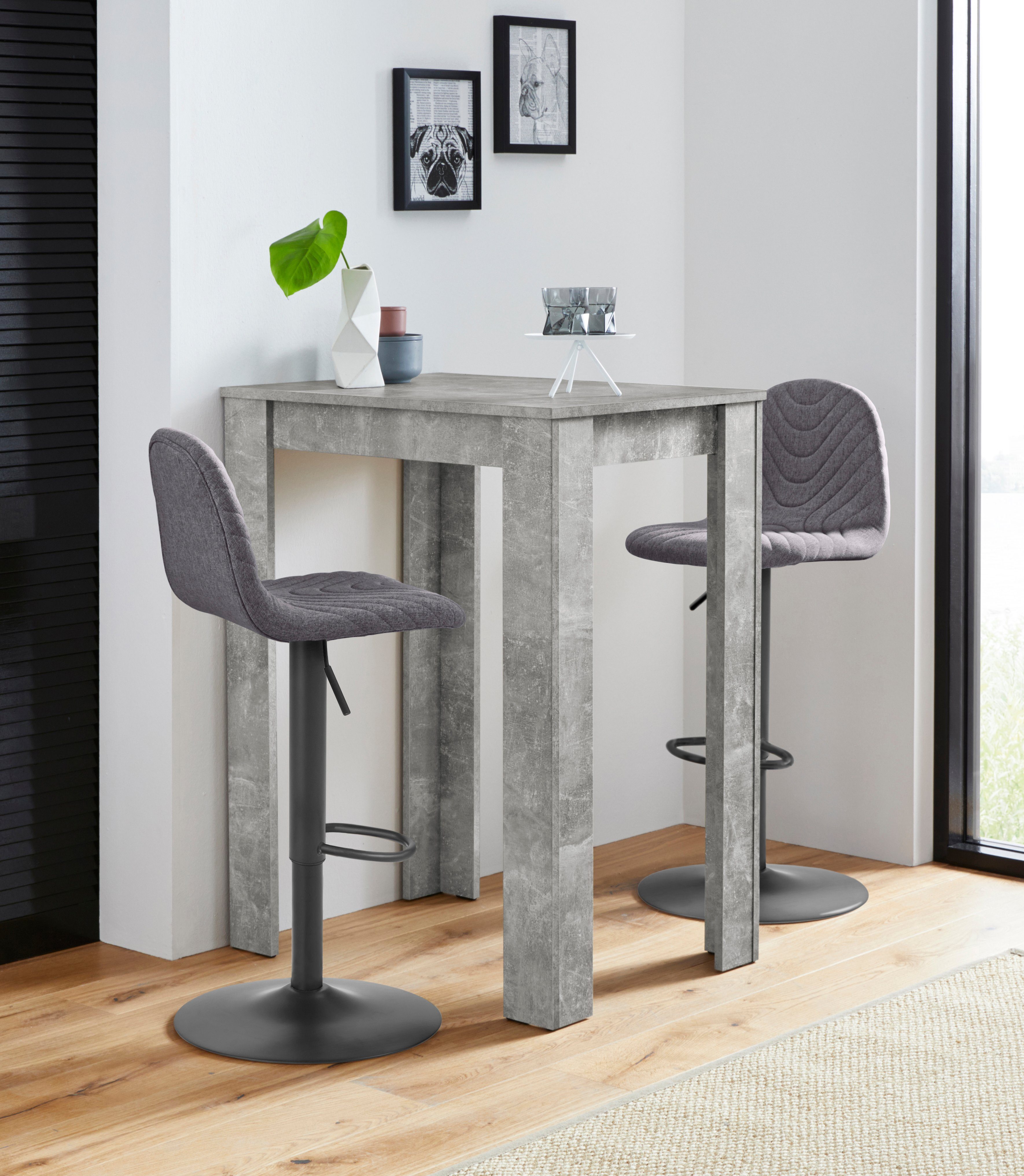 Homexperts Barmeubels Nika-Circus 2 (set, 3-delig)