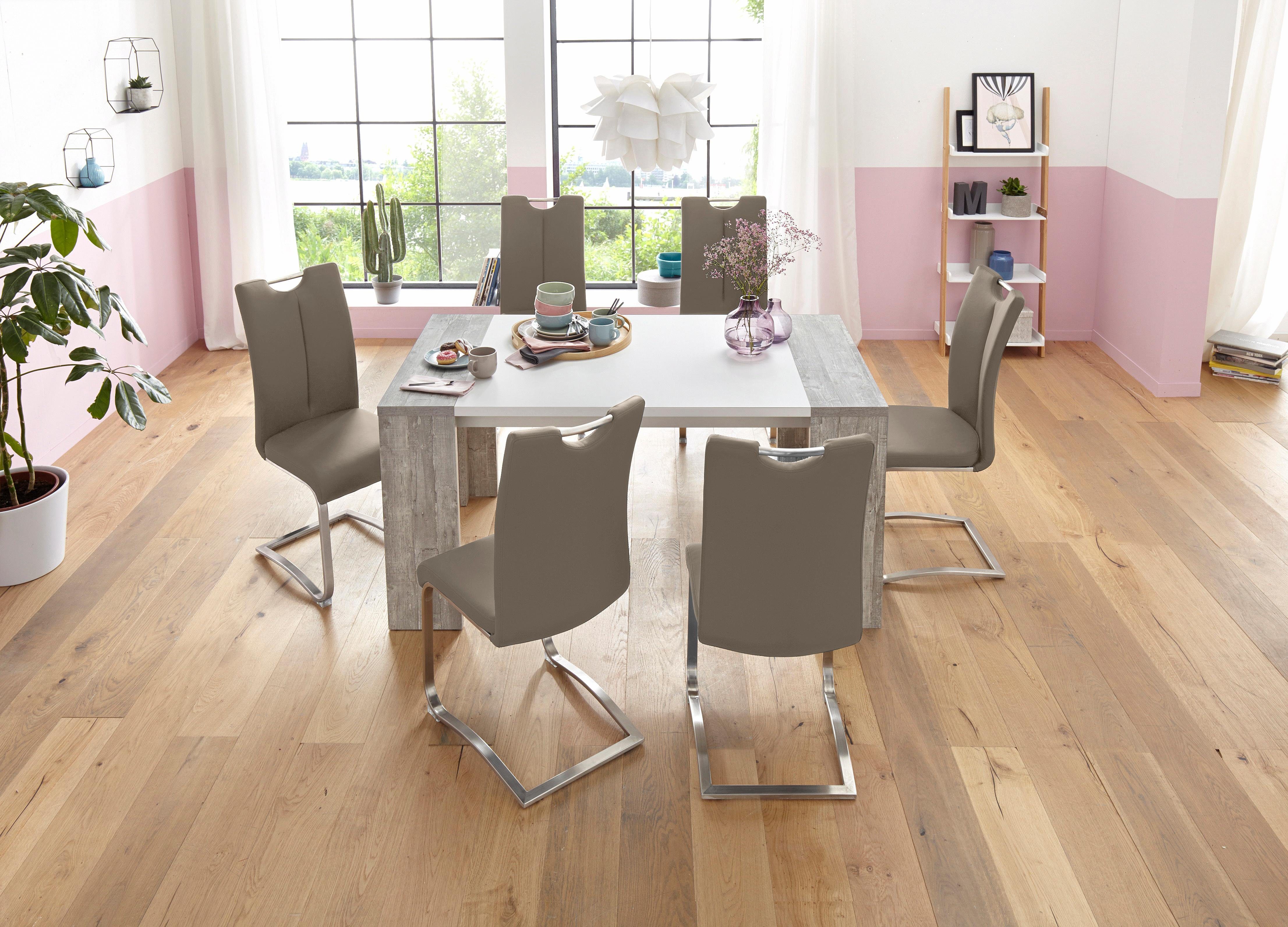 MCA furniture Vrijdragende stoel Artos, TOPSELLER! Stoel tot 140 Kg belastbaar (2 stuks)