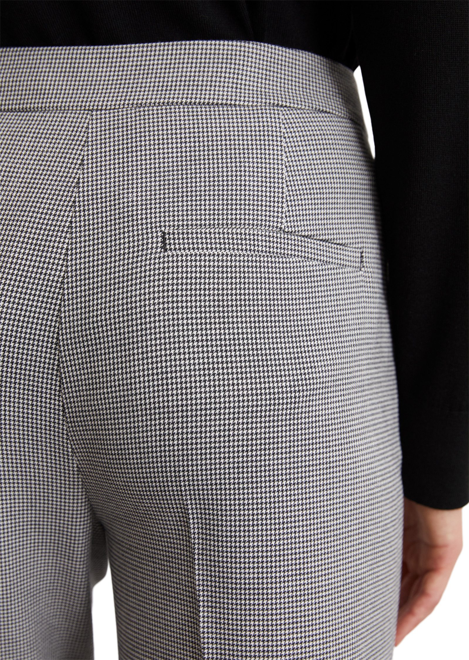 Marc O'Polo Pantalon met vouw in smalle vorm