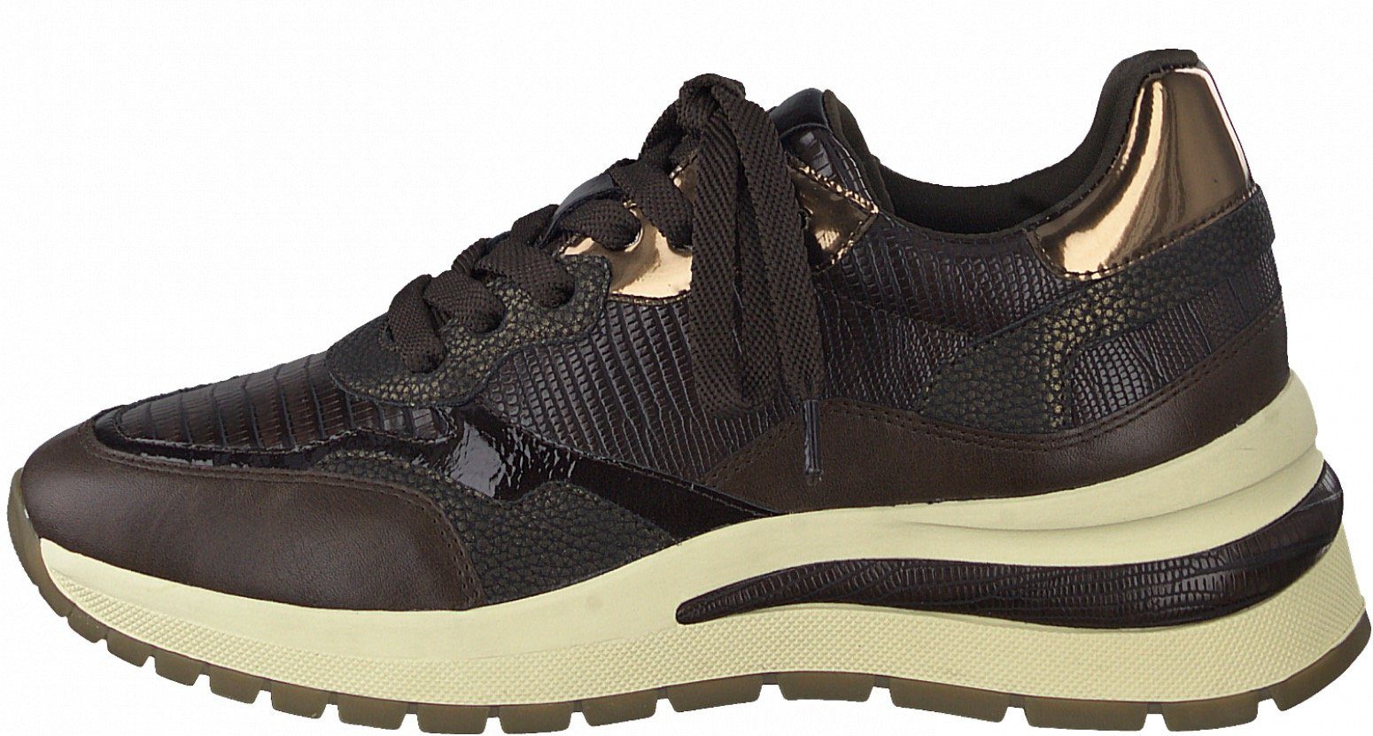 Tamaris PureRelax sneakers cognac - Schoenen.nl