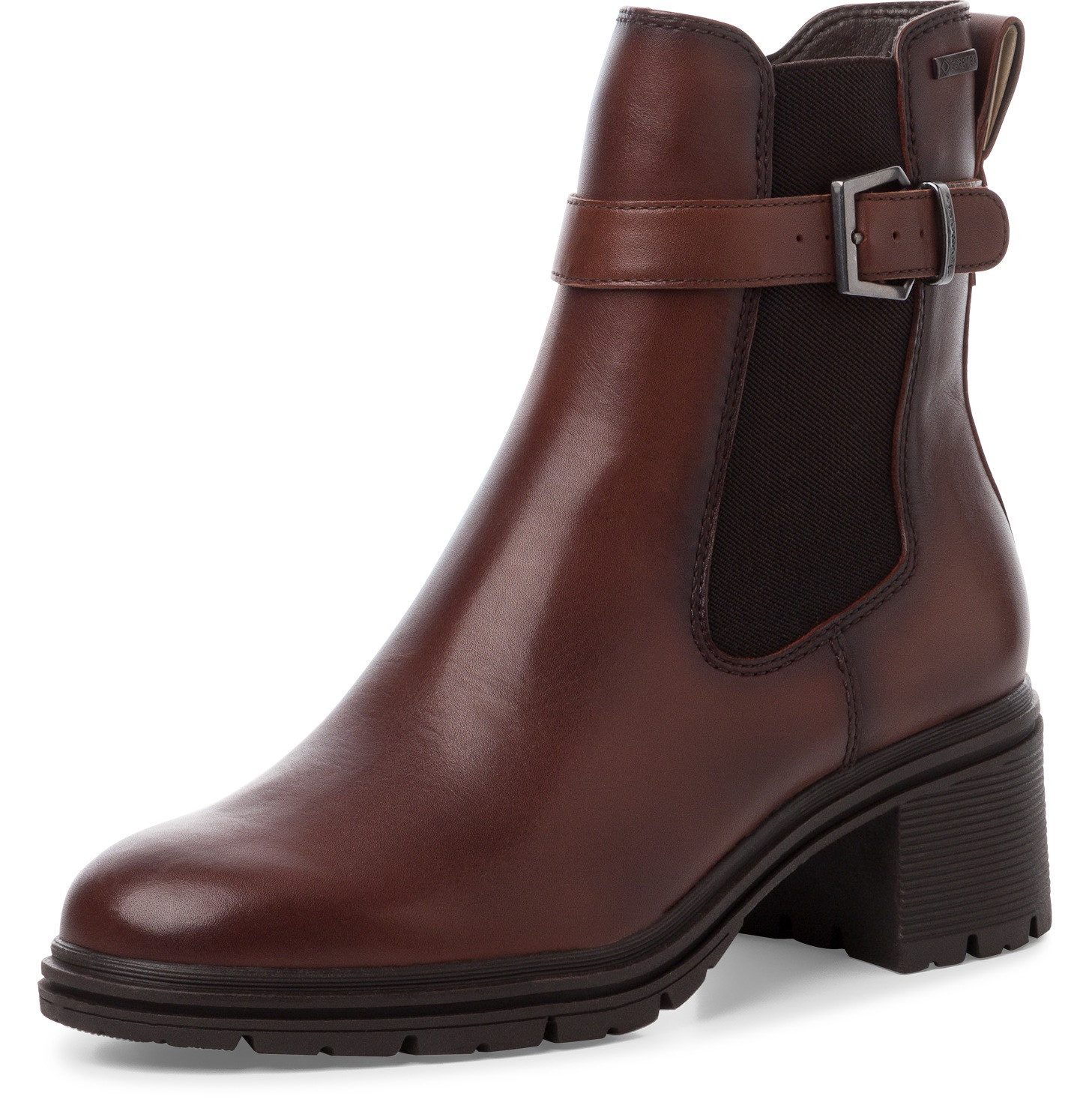 Tamaris Chelsea-boots hakken, enkellaars, zakelijke schoen, gore tex-uitrusting dames chelsea boots maat 38 EU bruin